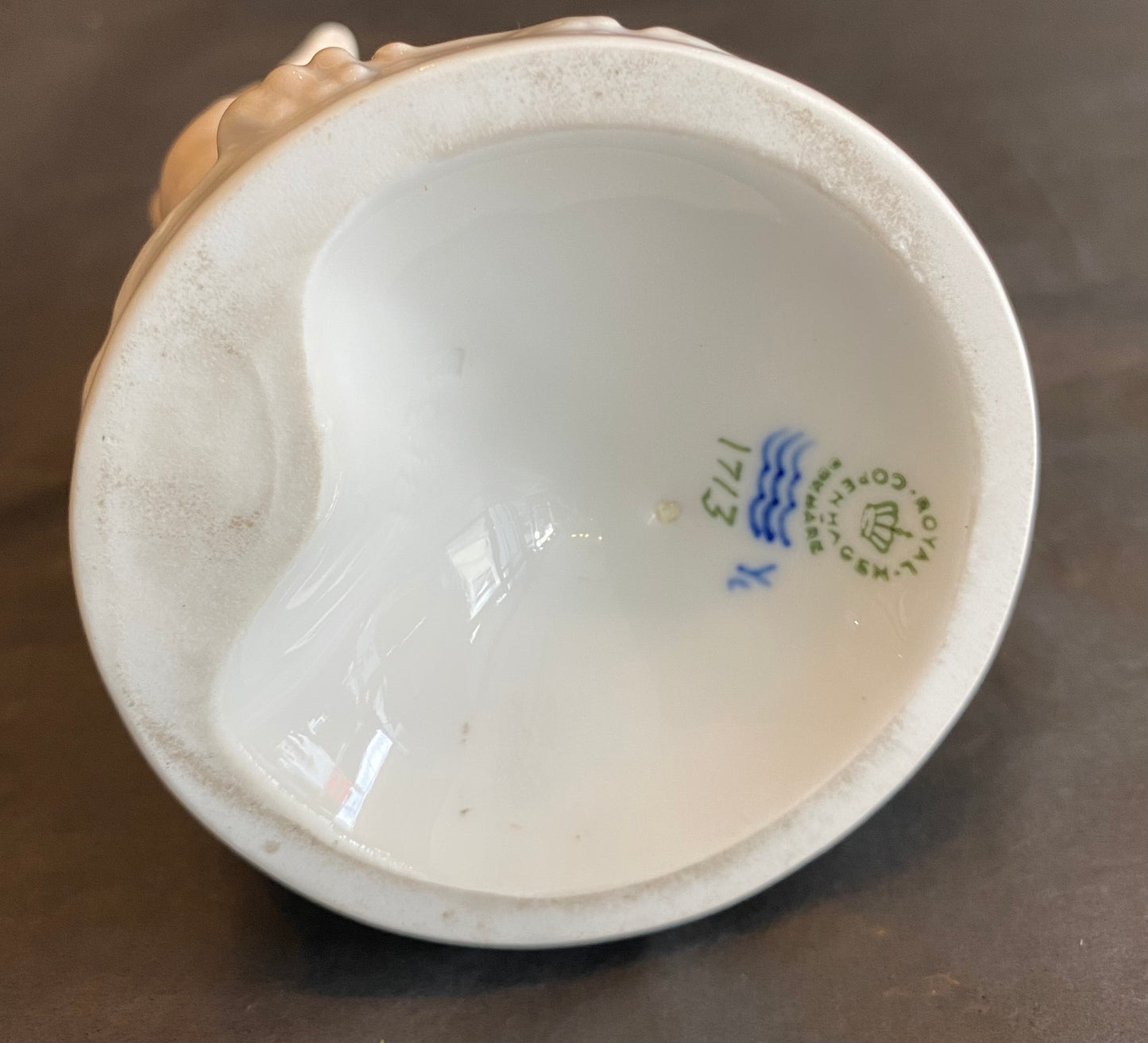 Royal Copenhagen Fawn and Frog Figurine