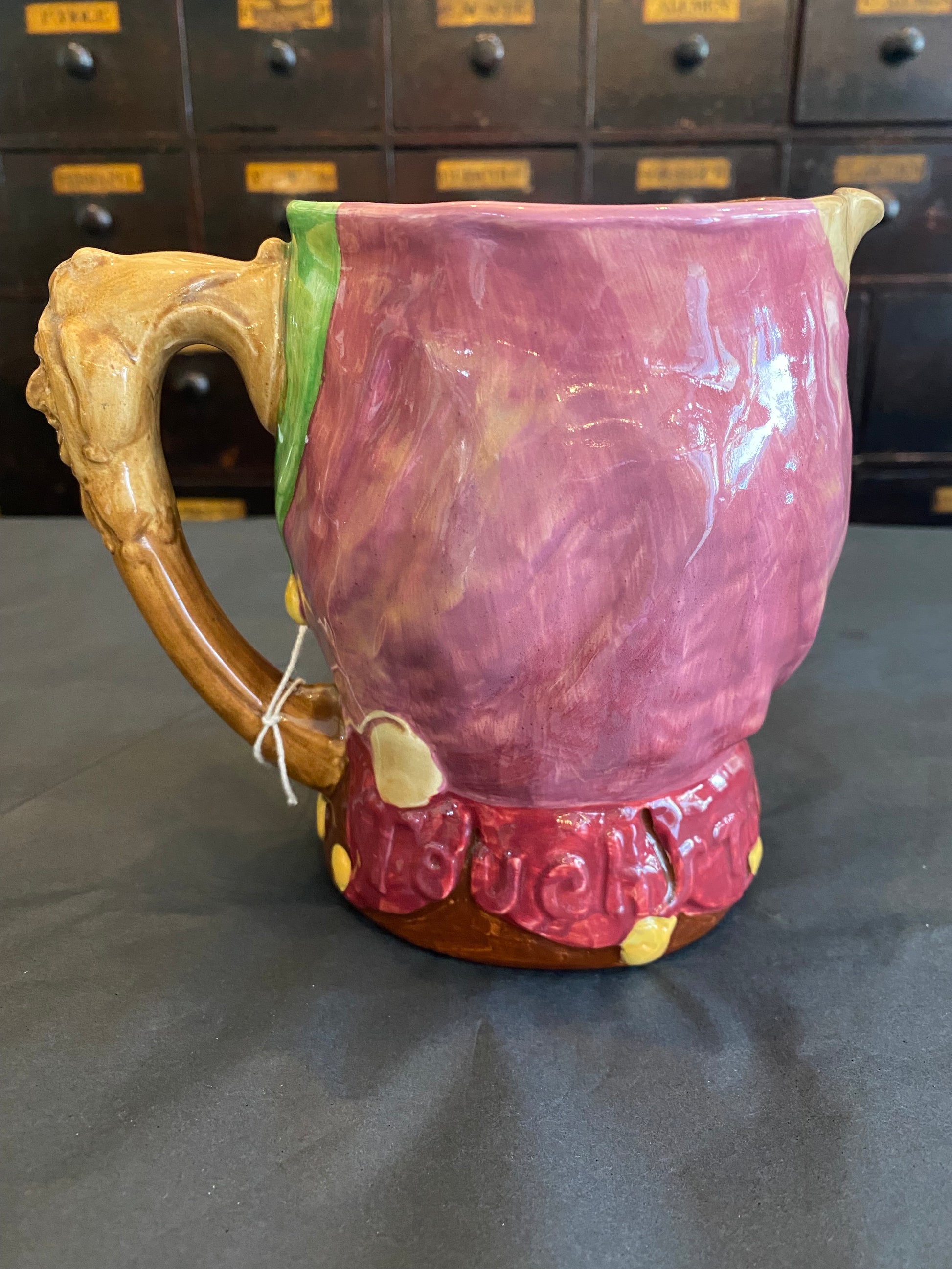 Large Royal Doulton Touchstone The Jester Toby Jug