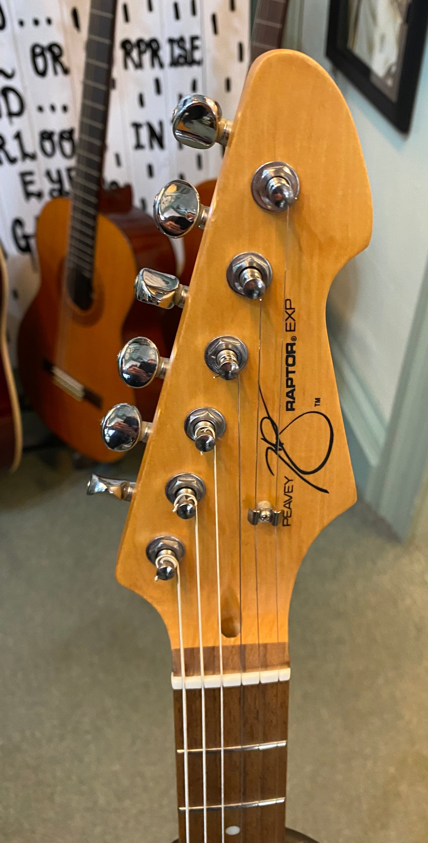 Peavey Raptor Exp Electric Guitar HSS Sunburst