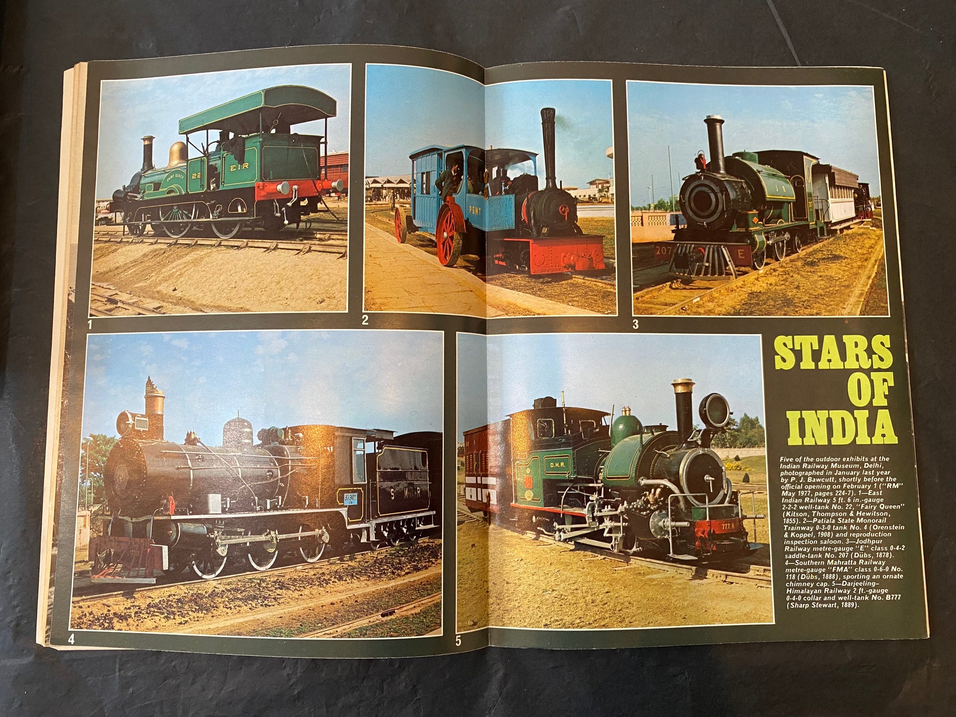 Vintage Railway magazine (full year 1978, 12 issues)