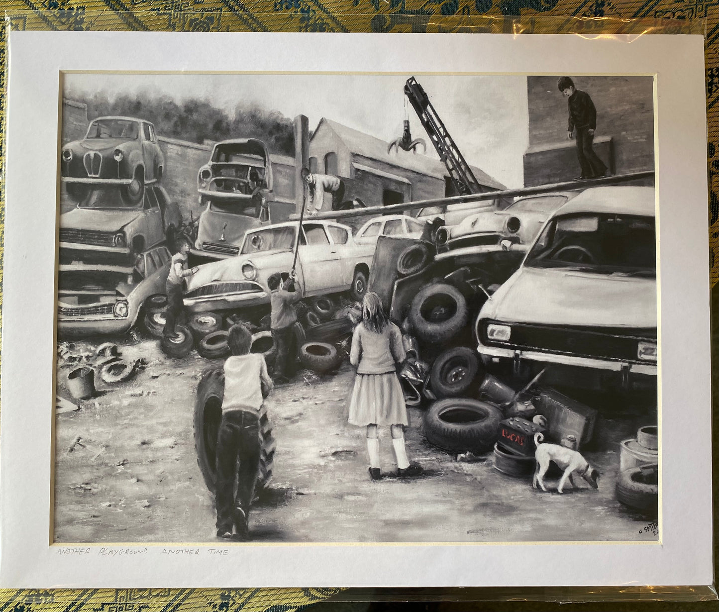 Another playground, another time - medium size print by Gary Smith