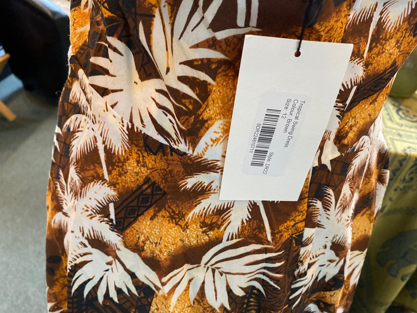 Tara Starlet Tropical Swing Dress size 12 NWT