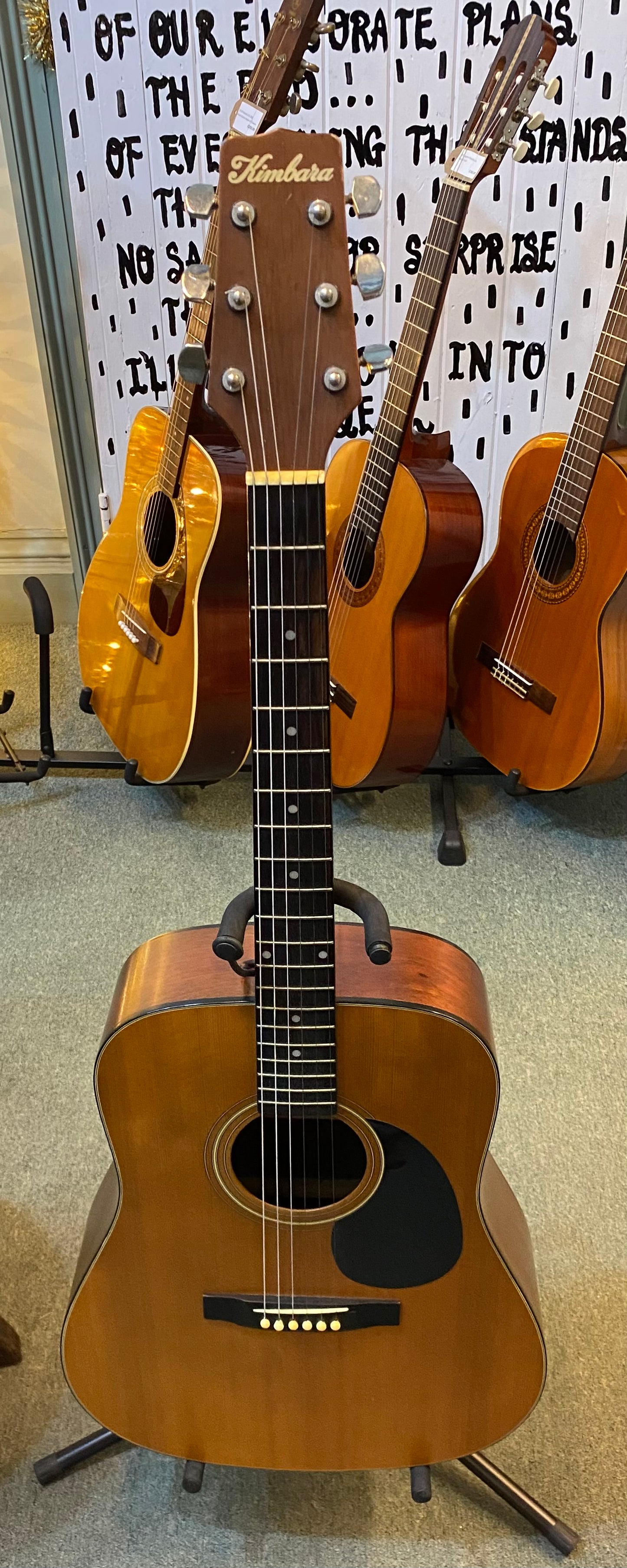 Kimbara 23T Acoustic Guitar manufactured in China