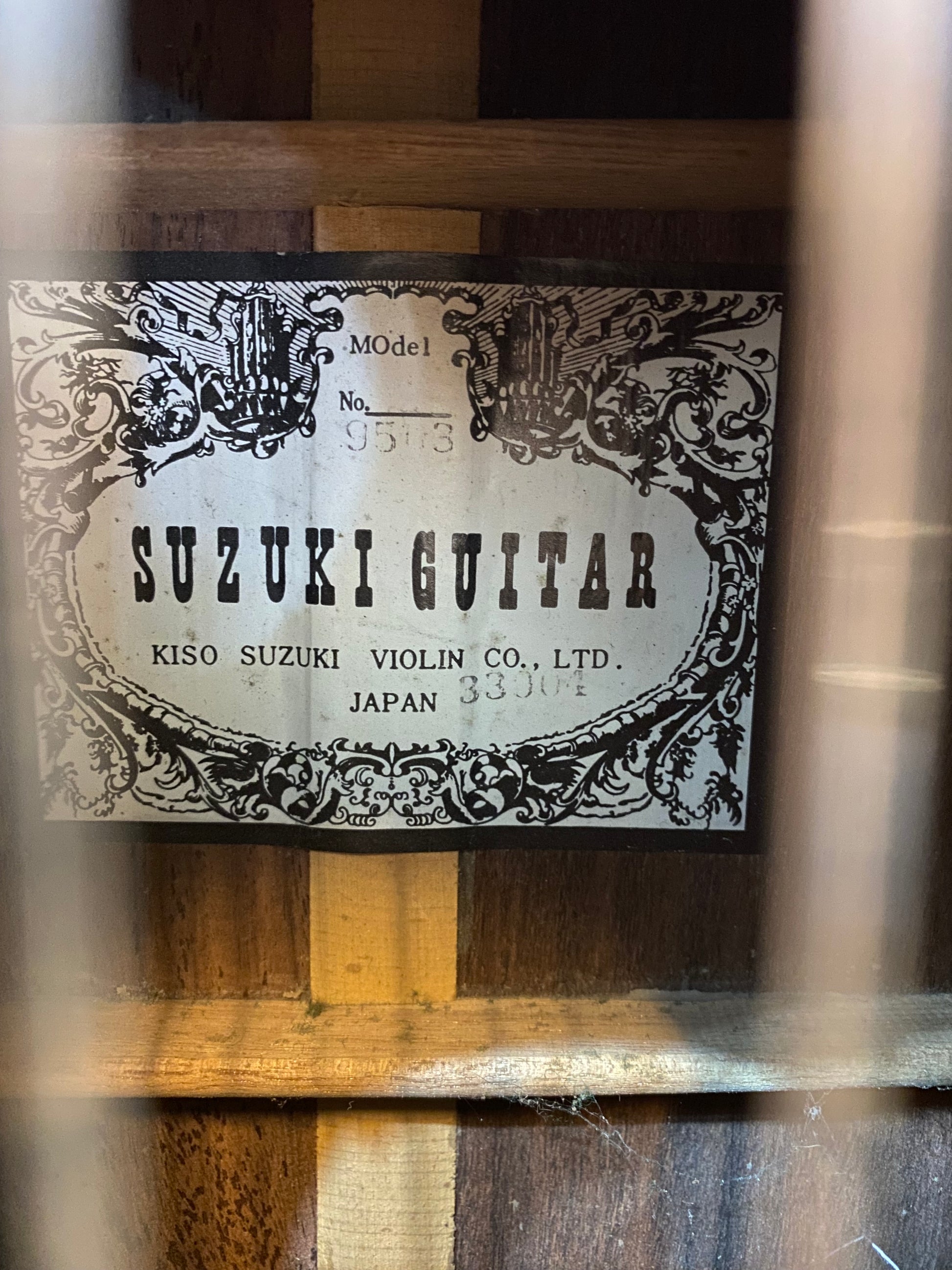 Kiso Suzuki Classical Guitar made in Japan 1970s