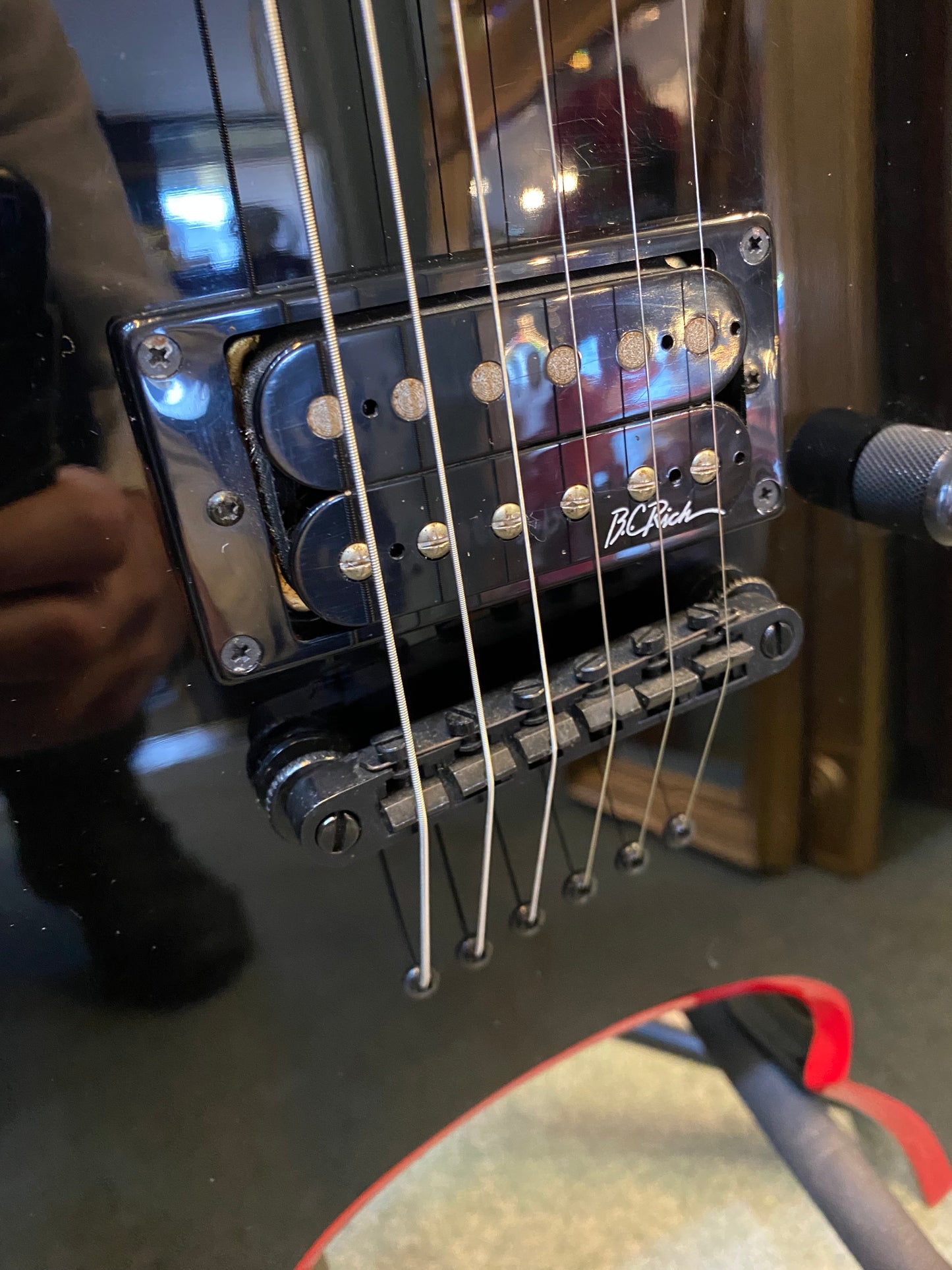 BC Rich “Avenge” Sign of the Beast Electric Guitar