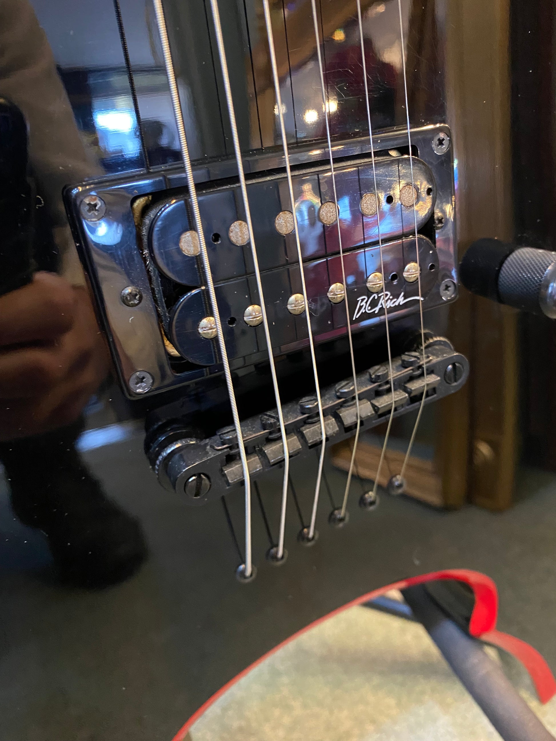 BC Rich “Avenge” Sign of the Beast Electric Guitar