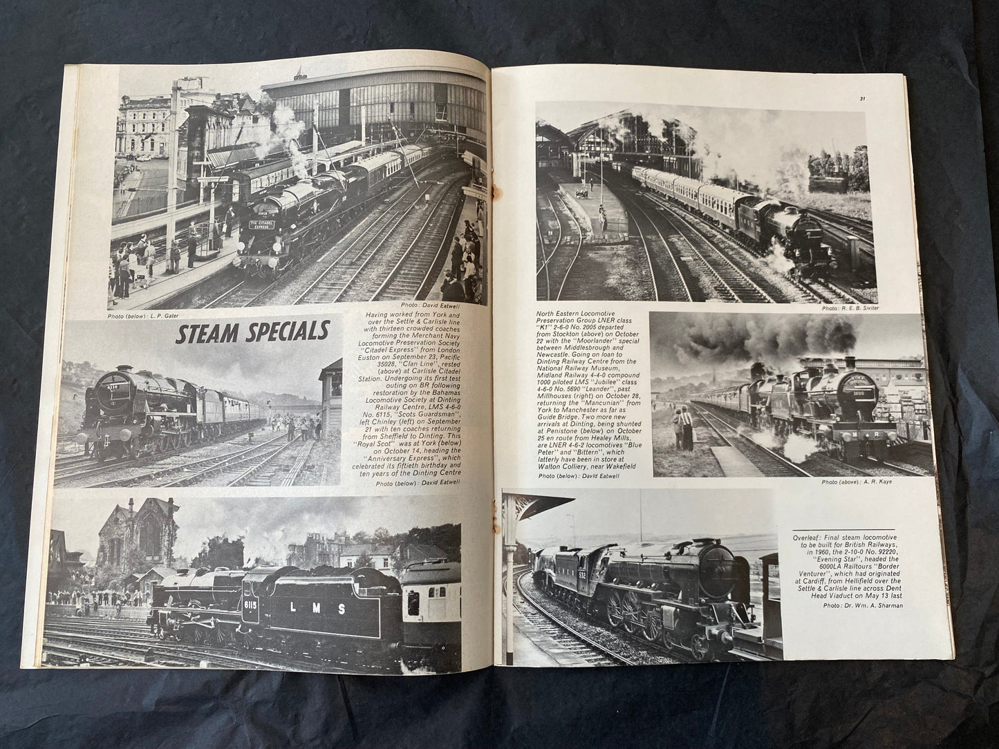 Vintage Railway magazine (full year 1979, 12 issues)