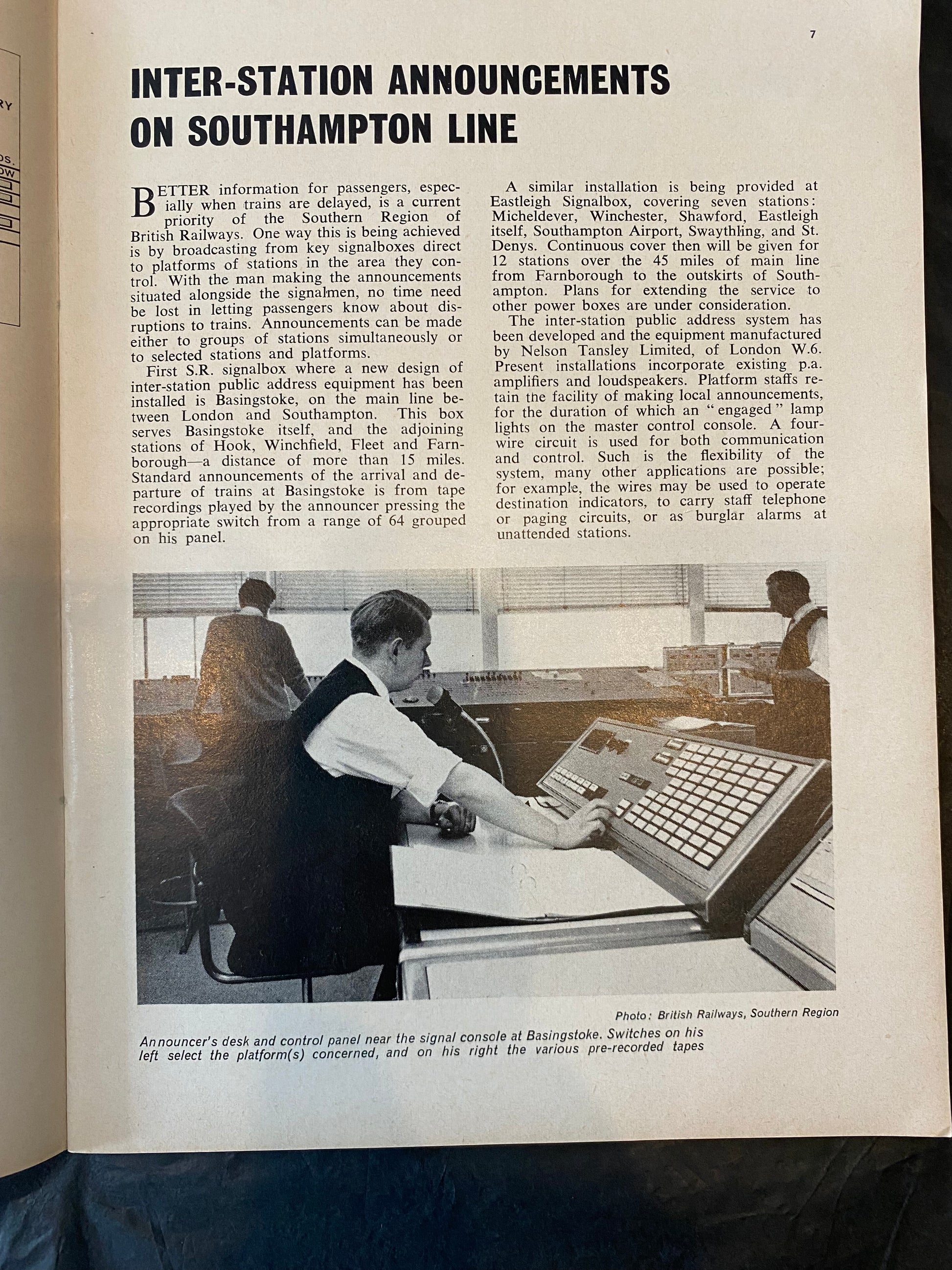 Vintage Railway magazine (full year 1971 12 issues)