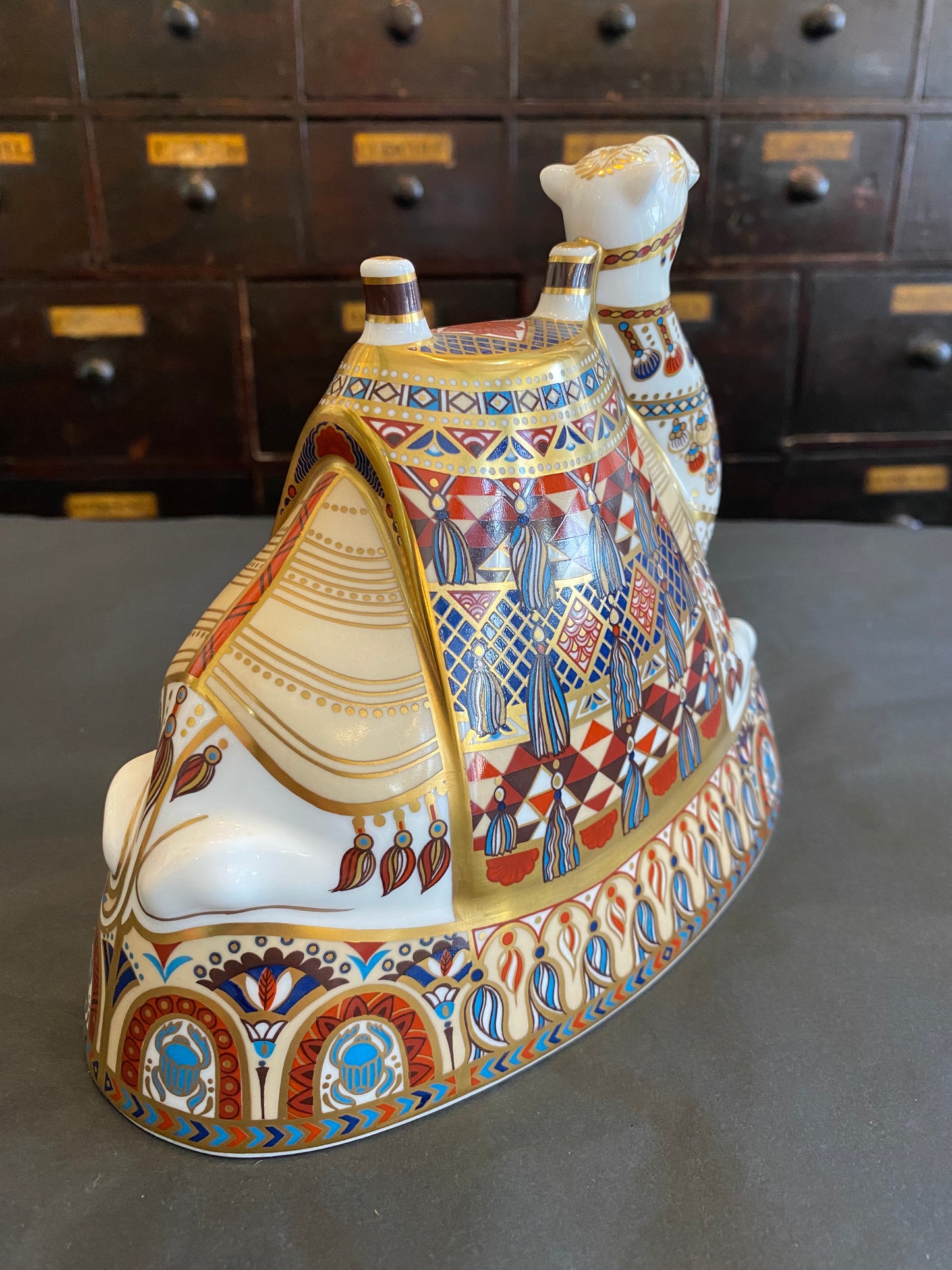 Royal Crown Derby Camel Paperweight large