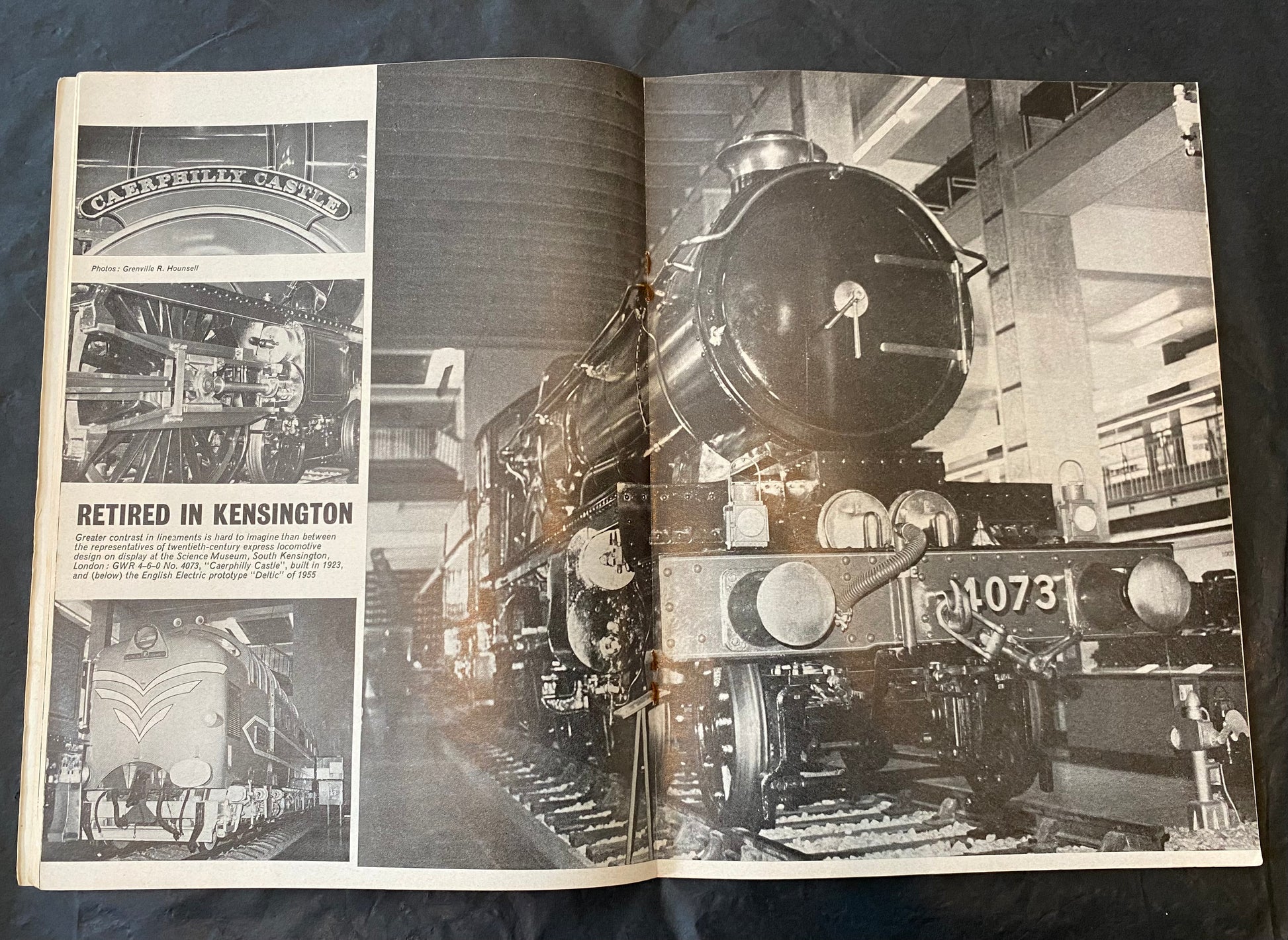 Vintage Railway magazine (full year 1975, 12 issues)