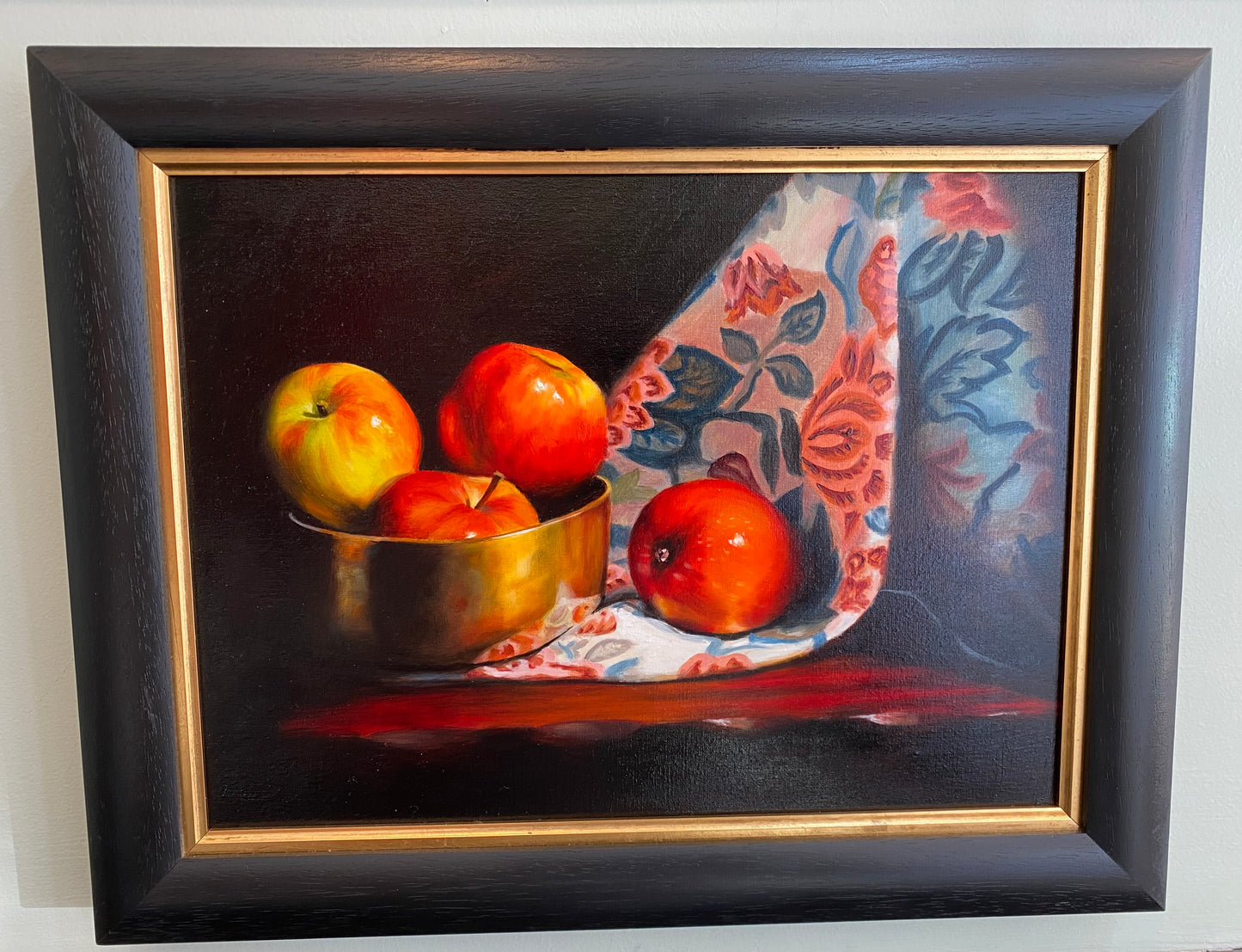Still life composition of Apples by Phil Gunn