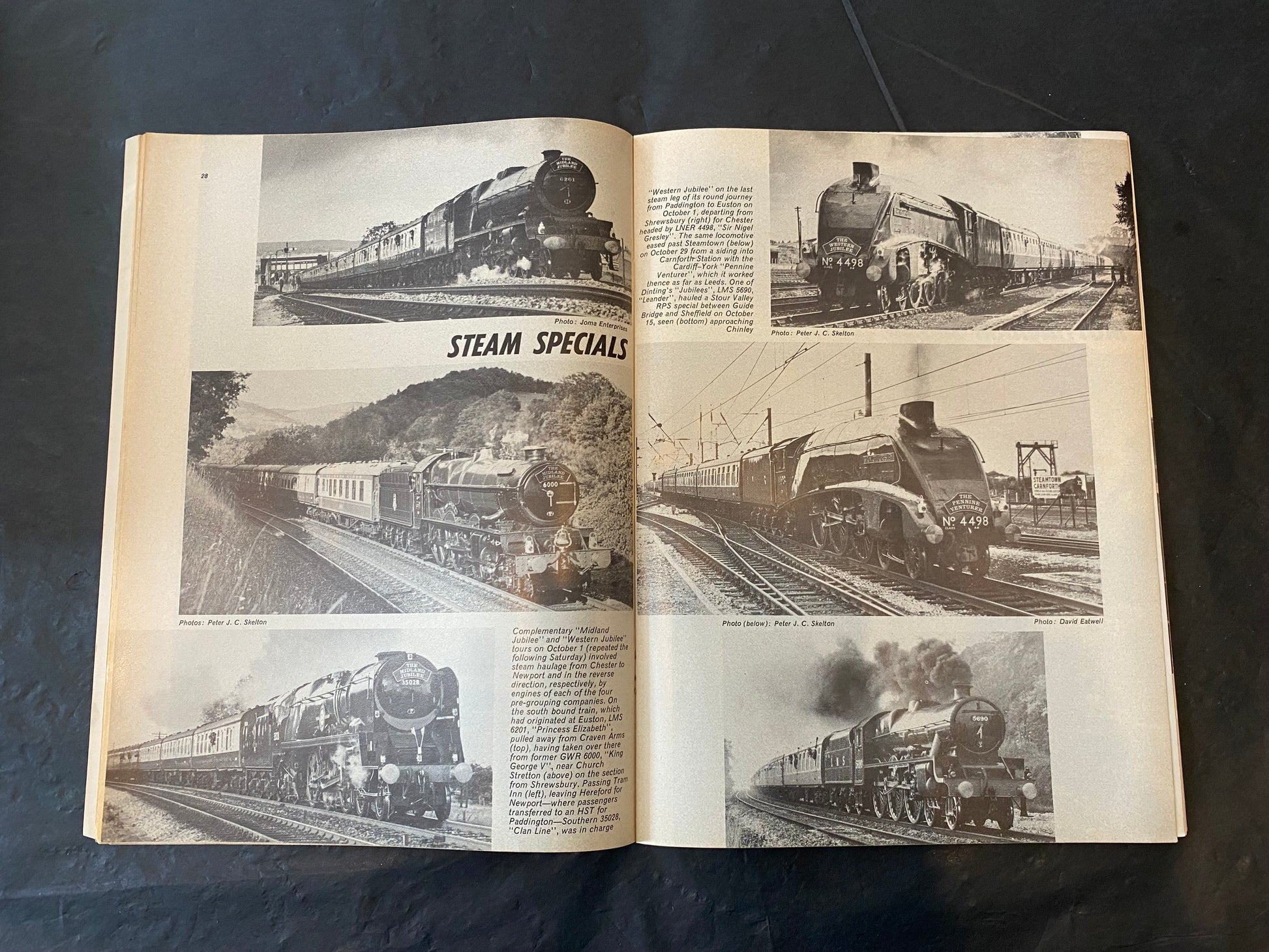 Vintage Railway magazine (full year 1978, 12 issues)