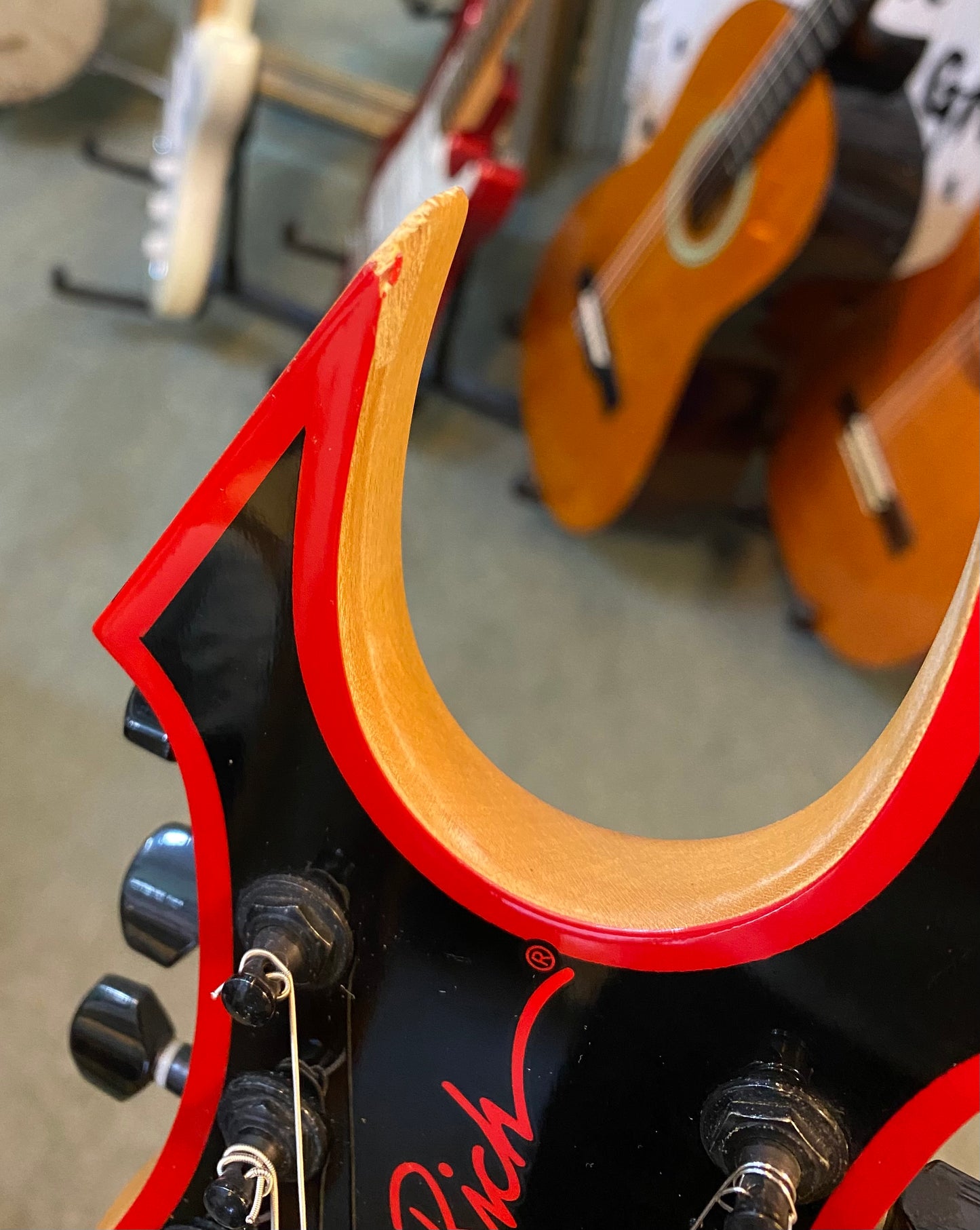 BC Rich “Avenge” Sign of the Beast Electric Guitar