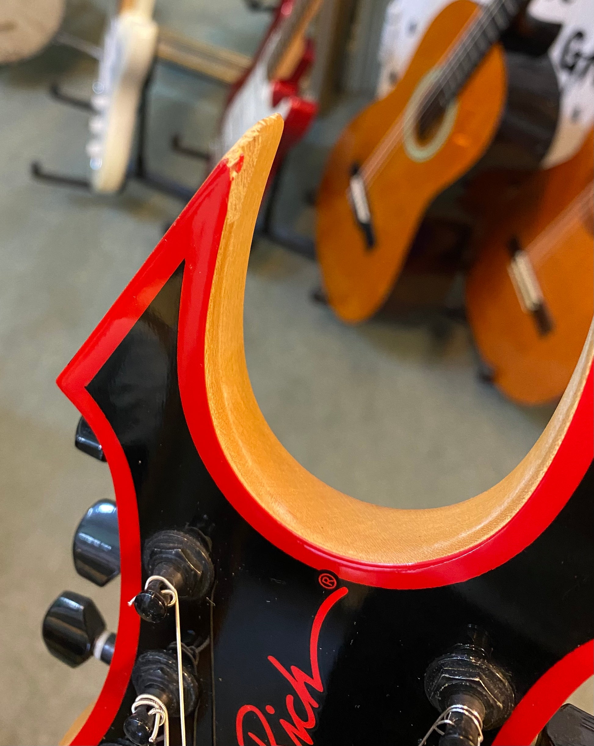 BC Rich “Avenge” Sign of the Beast Electric Guitar