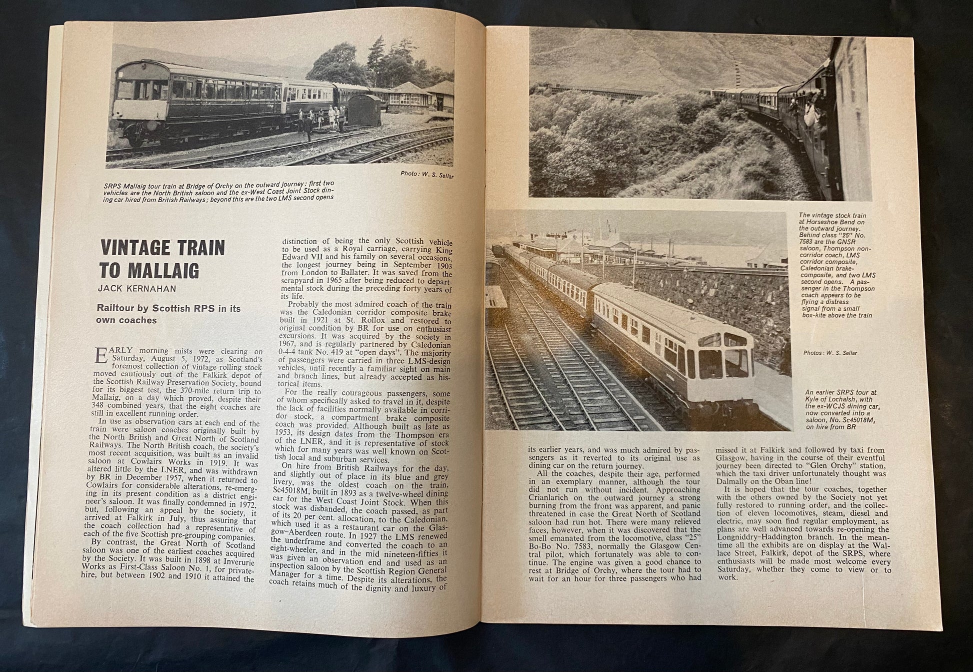 Vintage Railway magazine (full year 1973 12 issues)