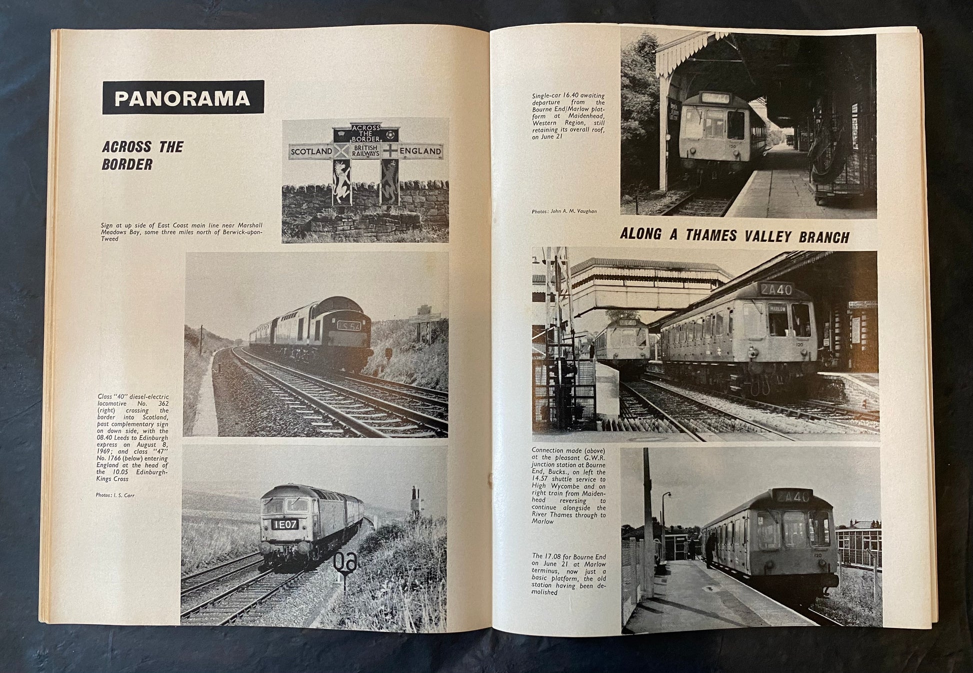 Vintage Railway magazine (full year 1970, 12 issues)