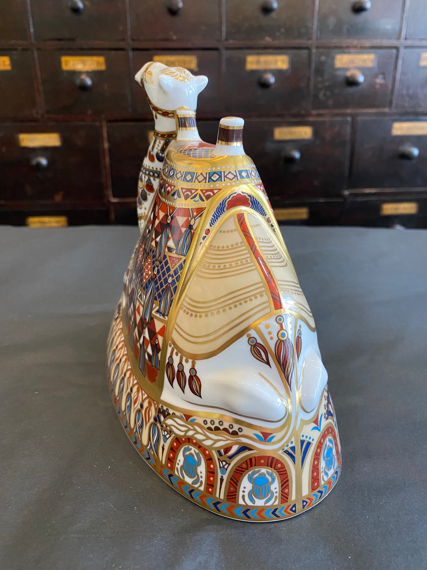 Royal Crown Derby Camel Paperweight large
