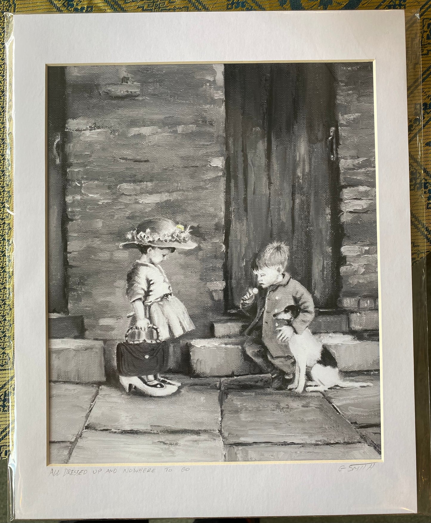 All dressed up and nowhere to go - medium size print by Gary Smith
