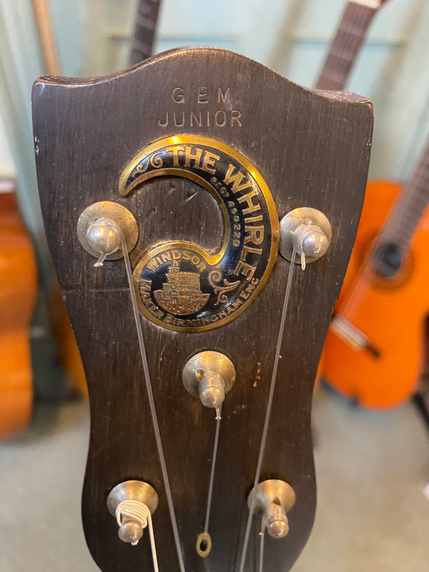 1920/30s Windsor Whirle Little Gem 5 String Banjo