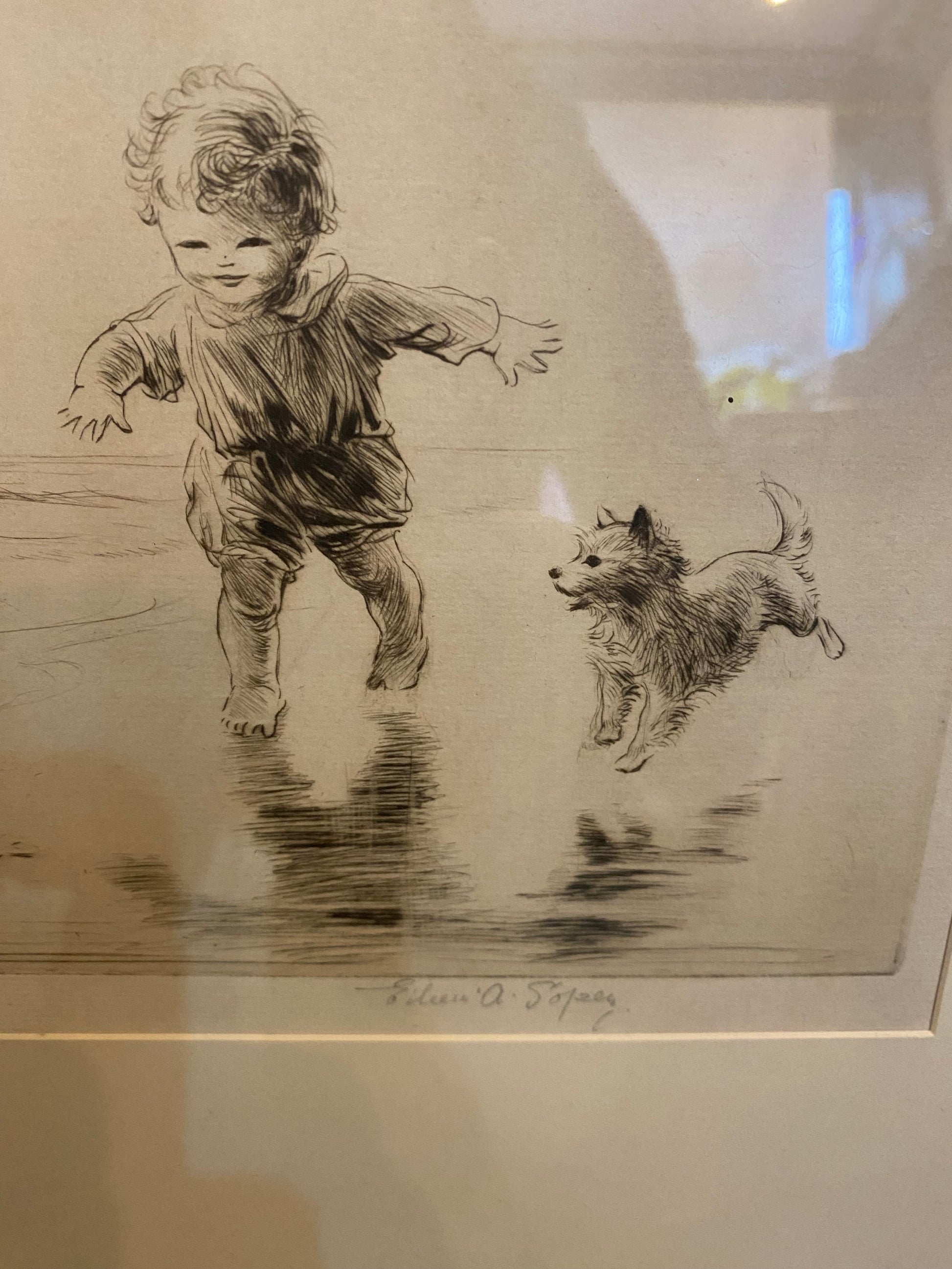 Eileen Soper Artist Proof - signed in pencil by artist