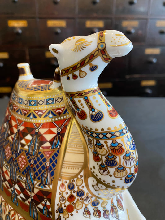 Royal Crown Derby Camel Paperweight large