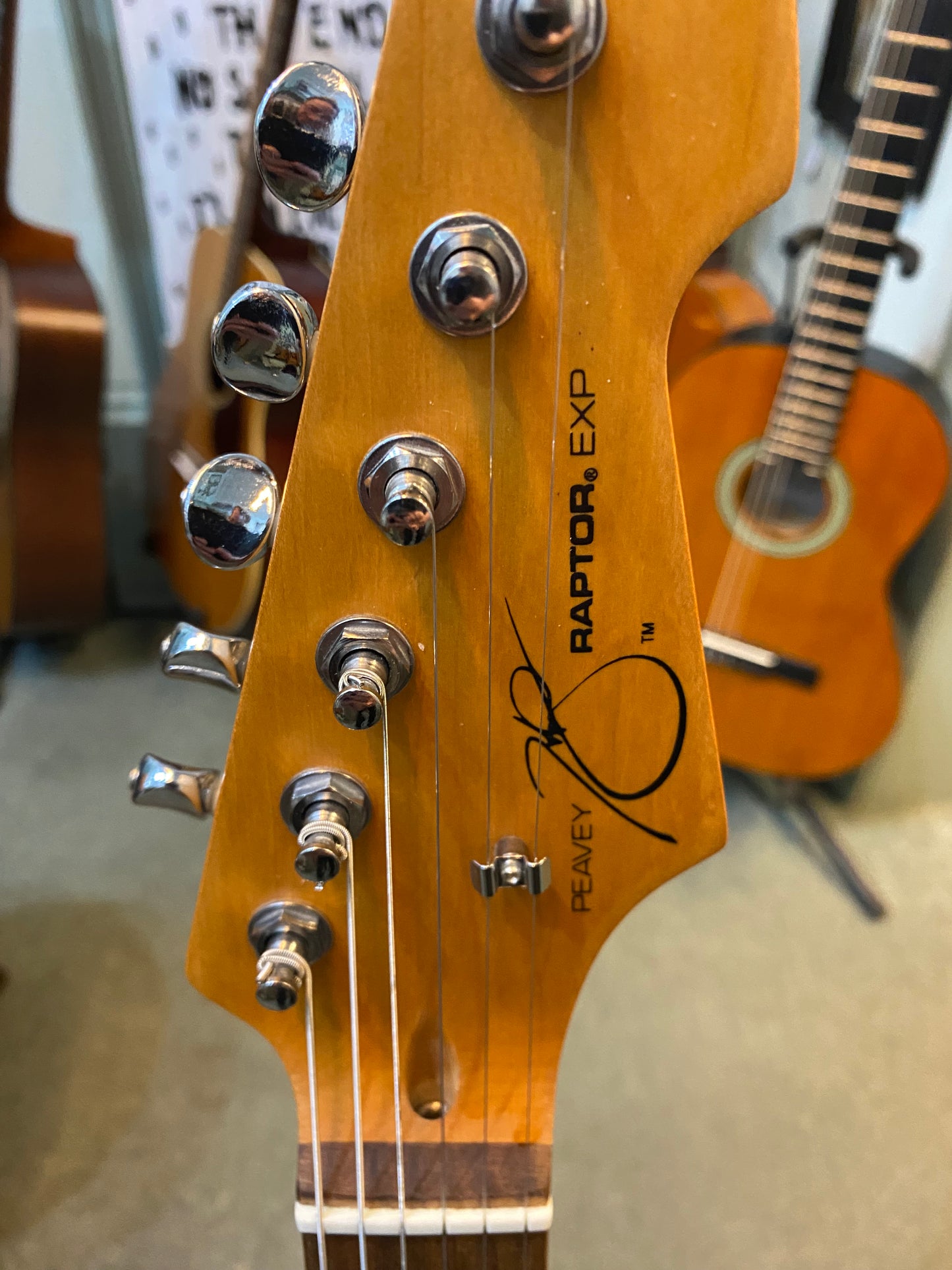 Peavey Raptor Exp Electric Guitar HSS Black