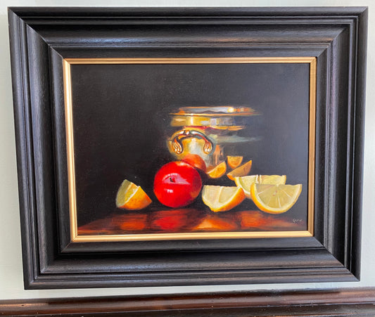 Still life composition of Lemons by Phil Gunn