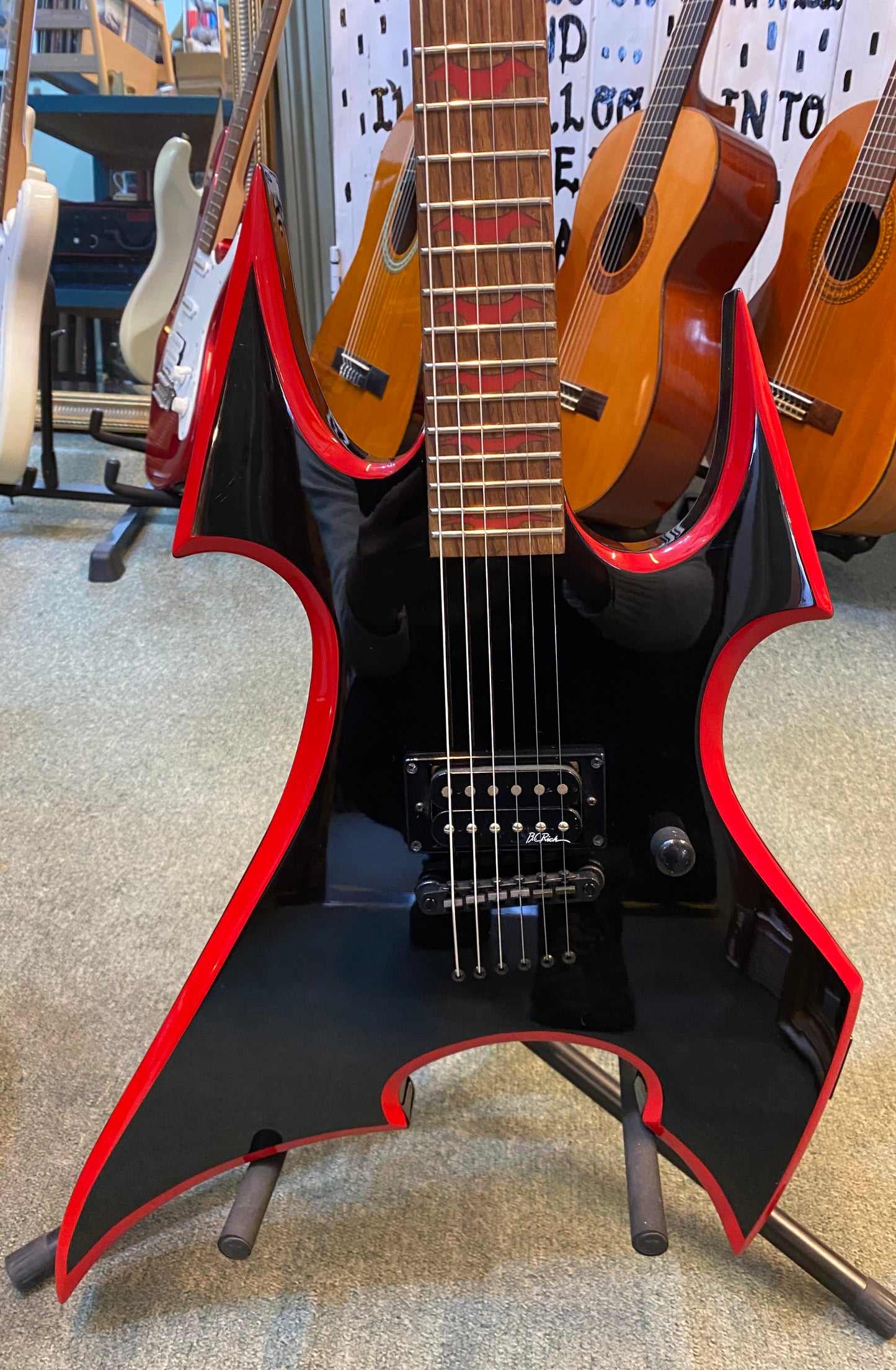 BC Rich “Avenge” Sign of the Beast Electric Guitar