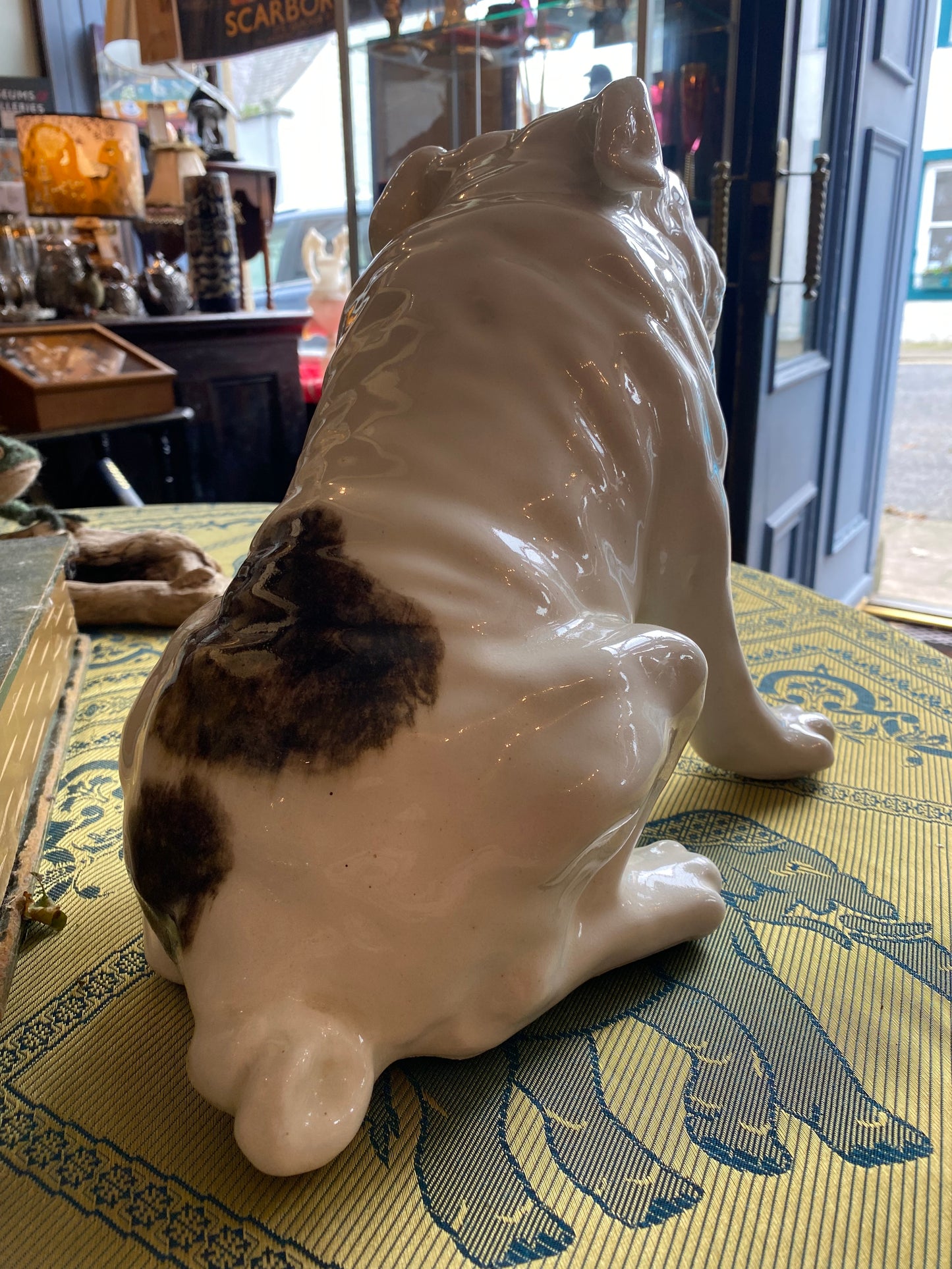 Large signed Winstanley Bulldog