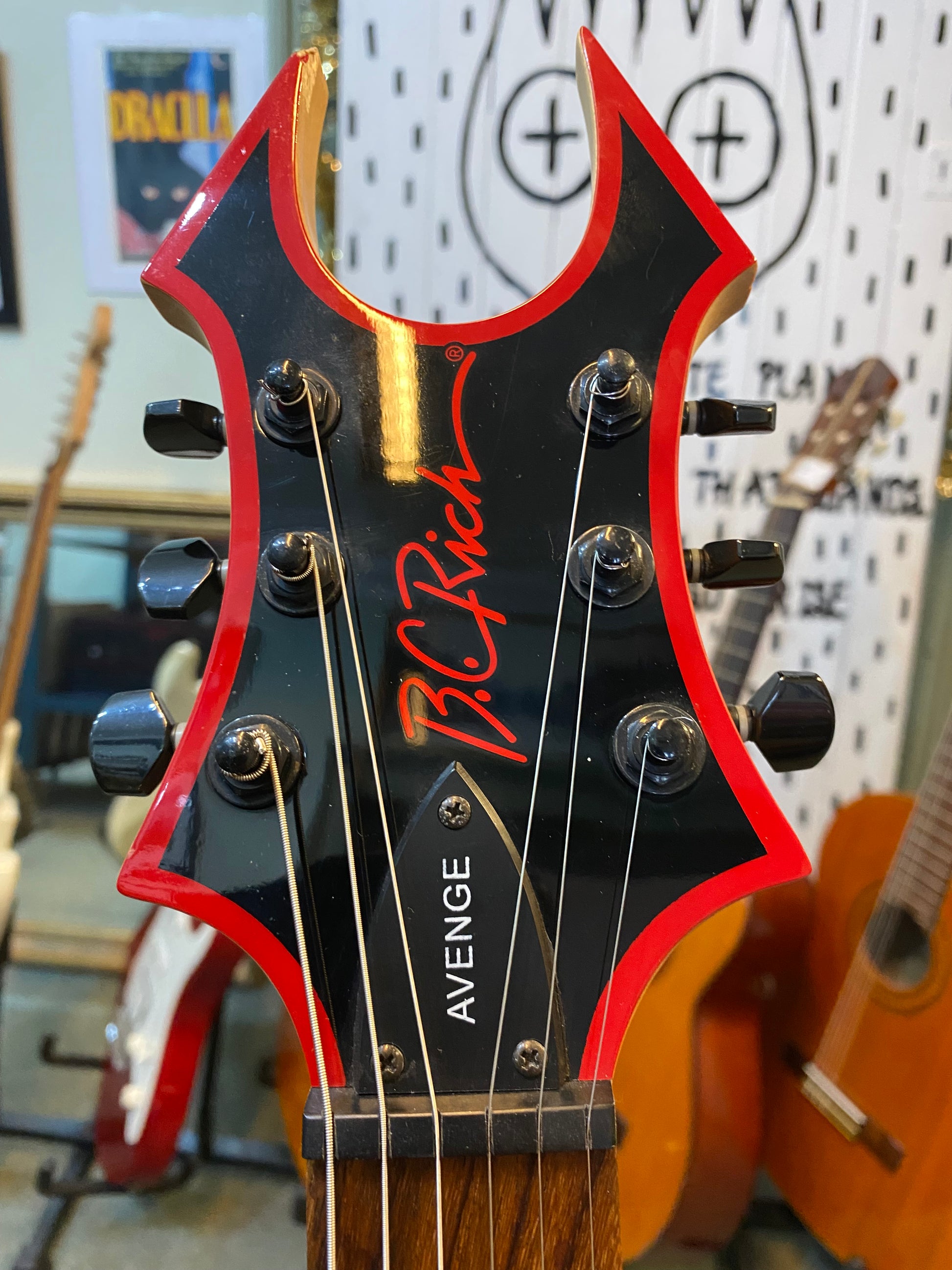 BC Rich “Avenge” Sign of the Beast Electric Guitar