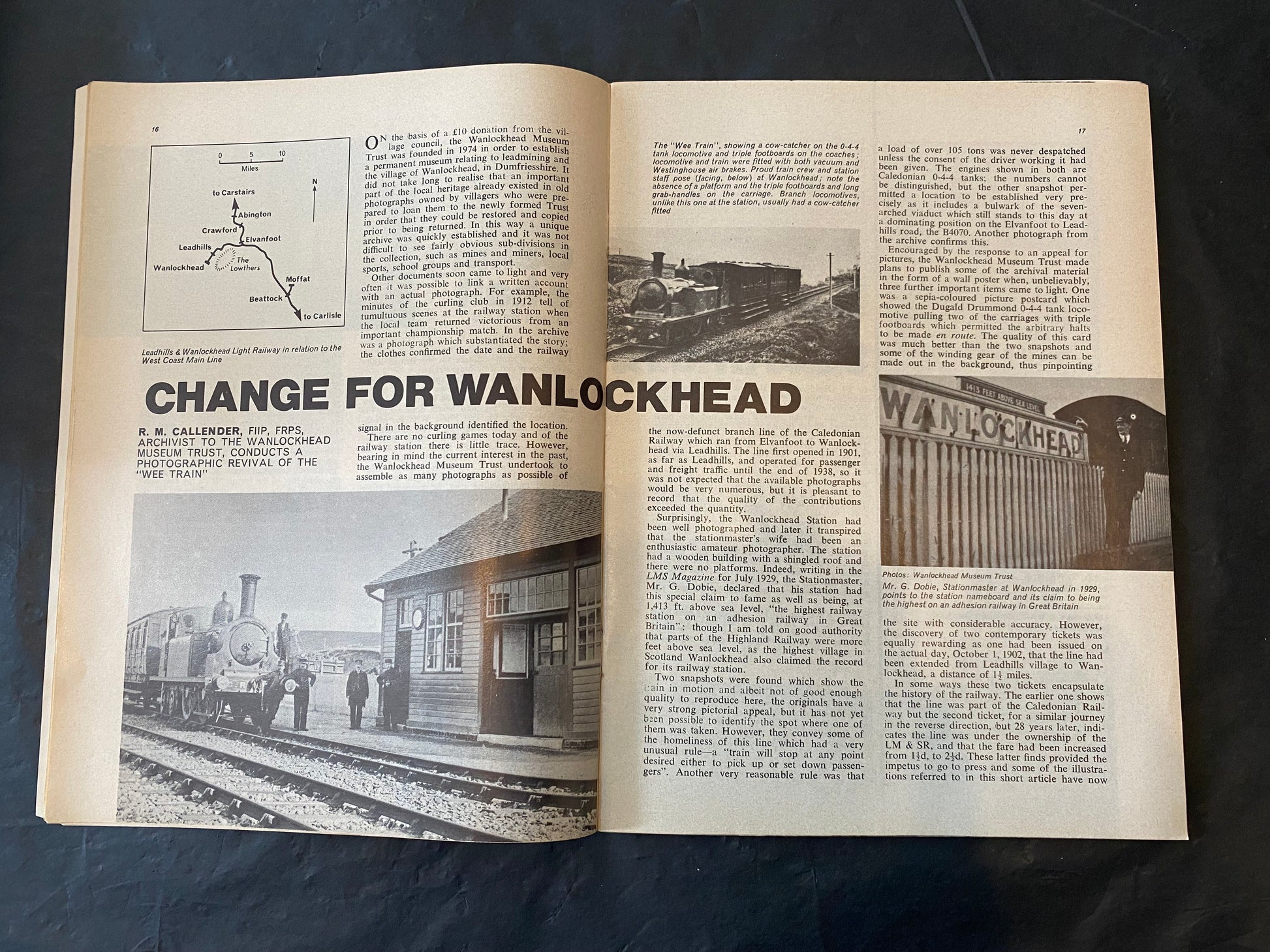 Vintage Railway magazine (full year 1978, 12 issues)