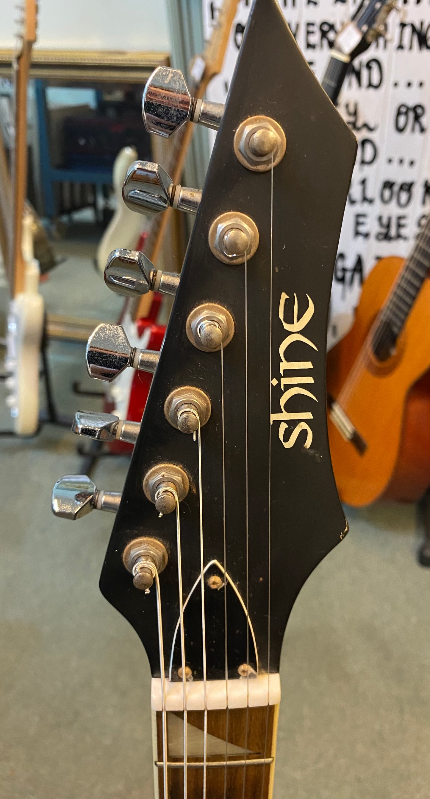 Shine Flying “V” Electric Guitar