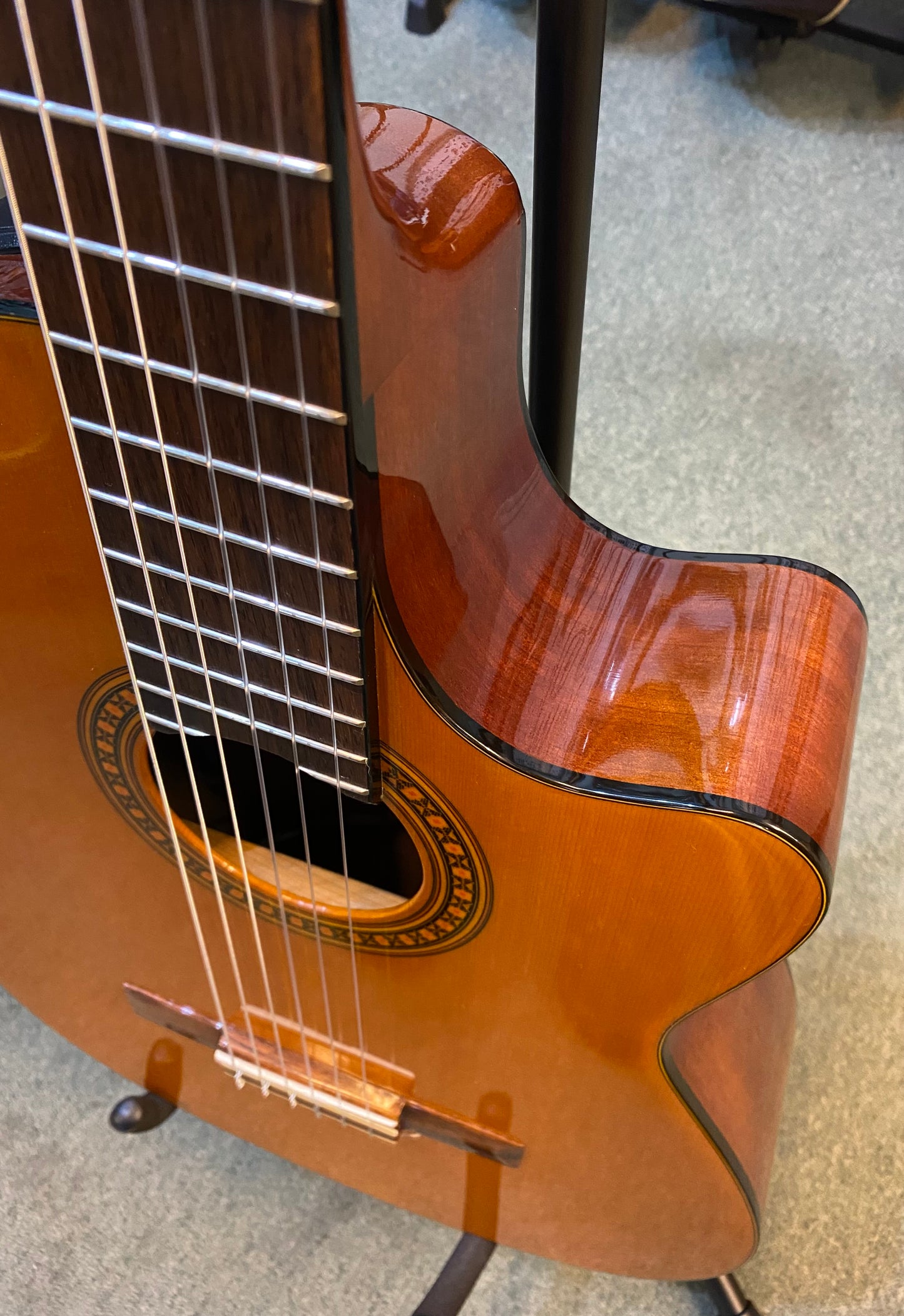 Yamaha CXG-111SCA Electro/Acoustic Classical Guitar