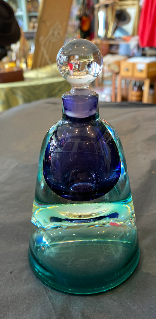 Graham Muir sommerso bell form perfume bottle