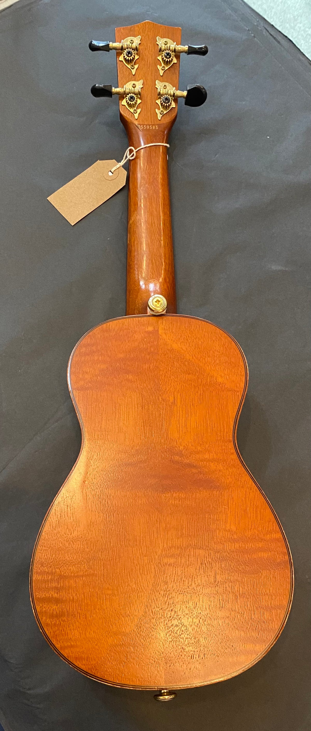 Mahalo Custom Series Solid Mahogany Soprano Ukulele (U/LTD2/G)