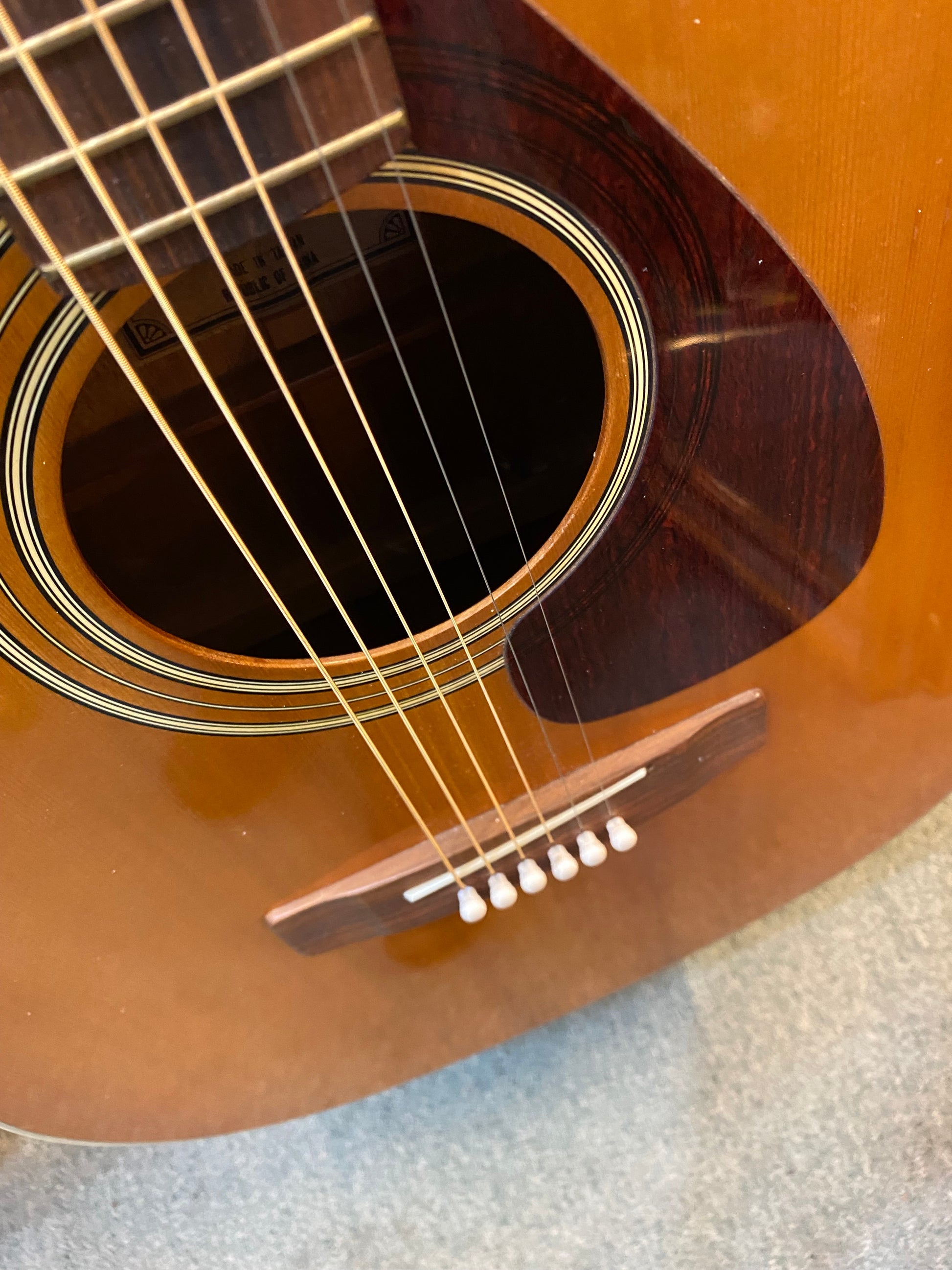 1973/74 Yamaha FG-200 Acoustic Guitar manufactured in Taiwan