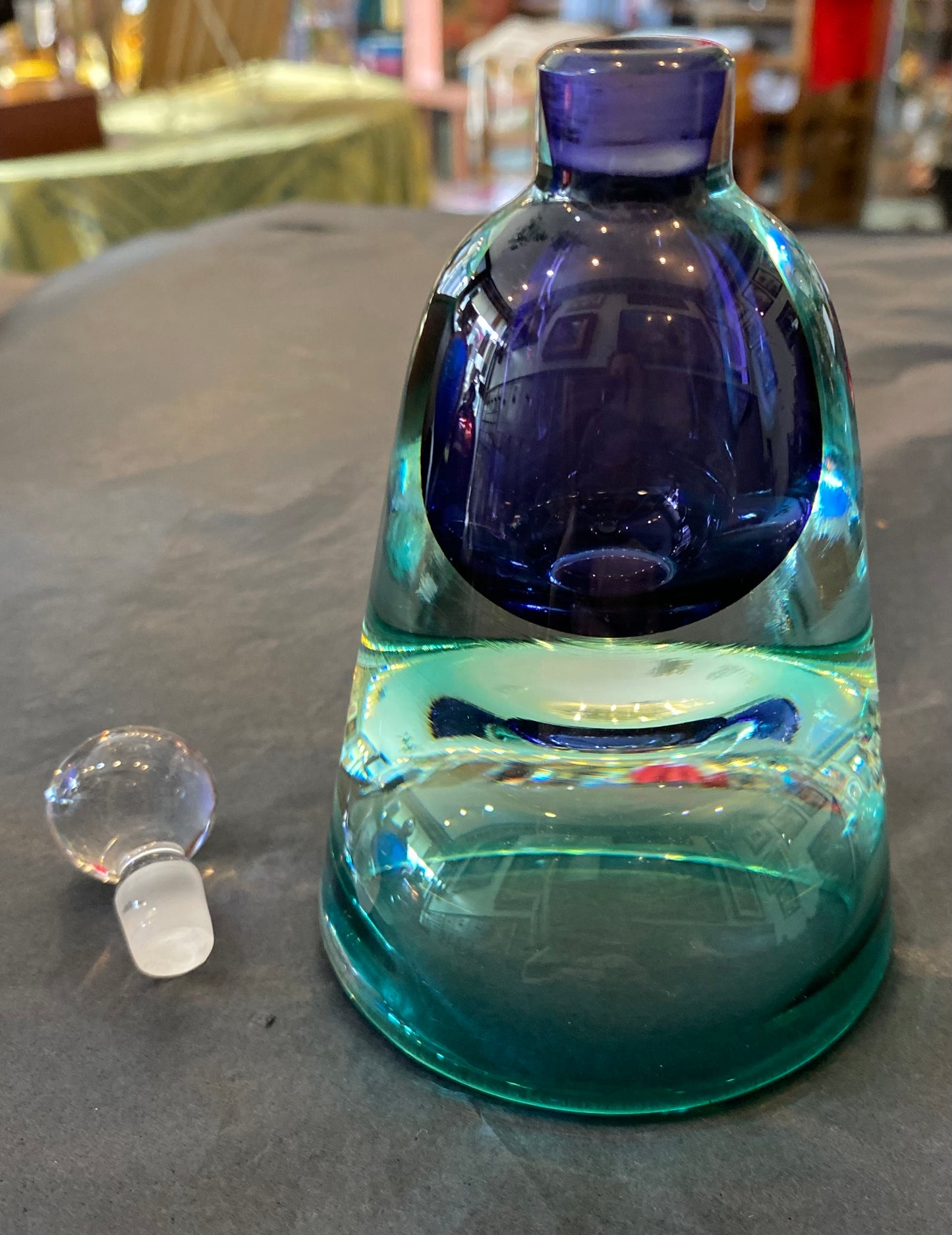 Graham Muir sommerso bell form perfume bottle