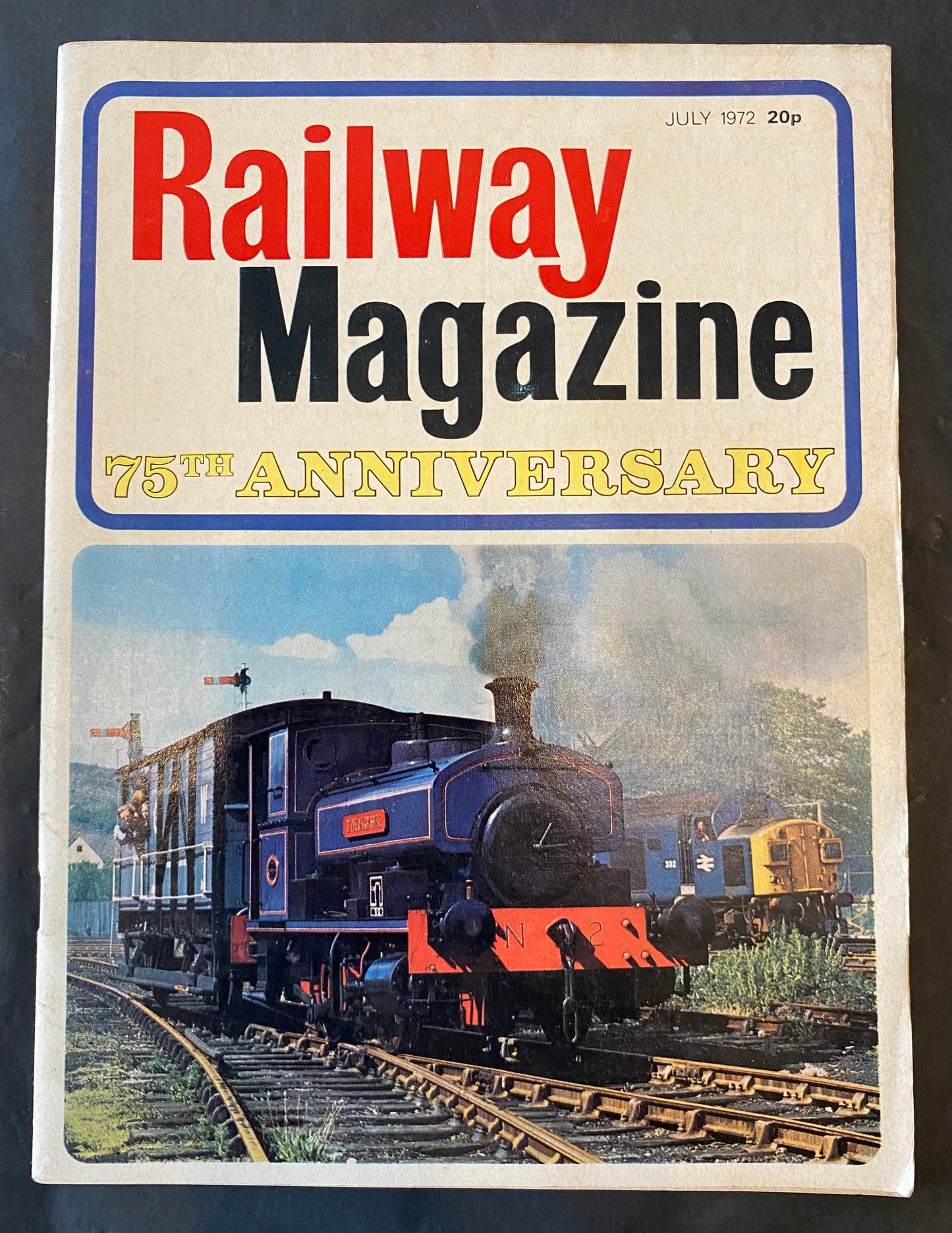 Vintage Railway magazine (full year 1972 12 issues)