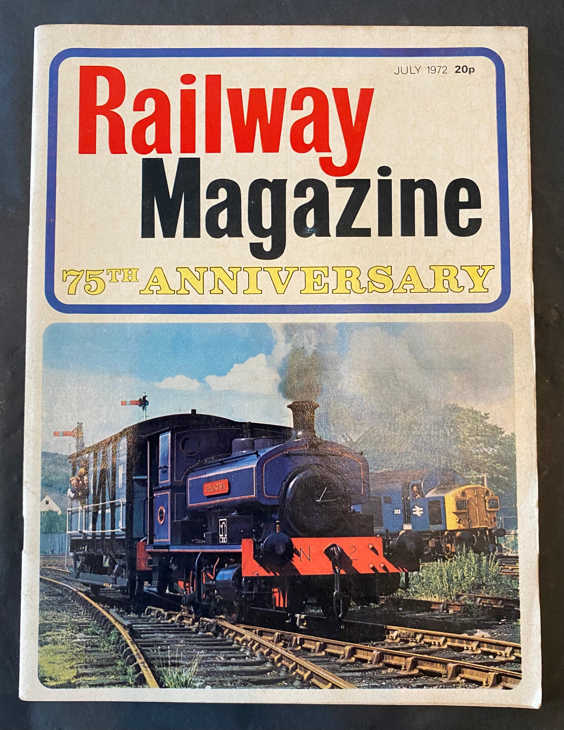 Vintage Railway magazine (full year 1972 12 issues)