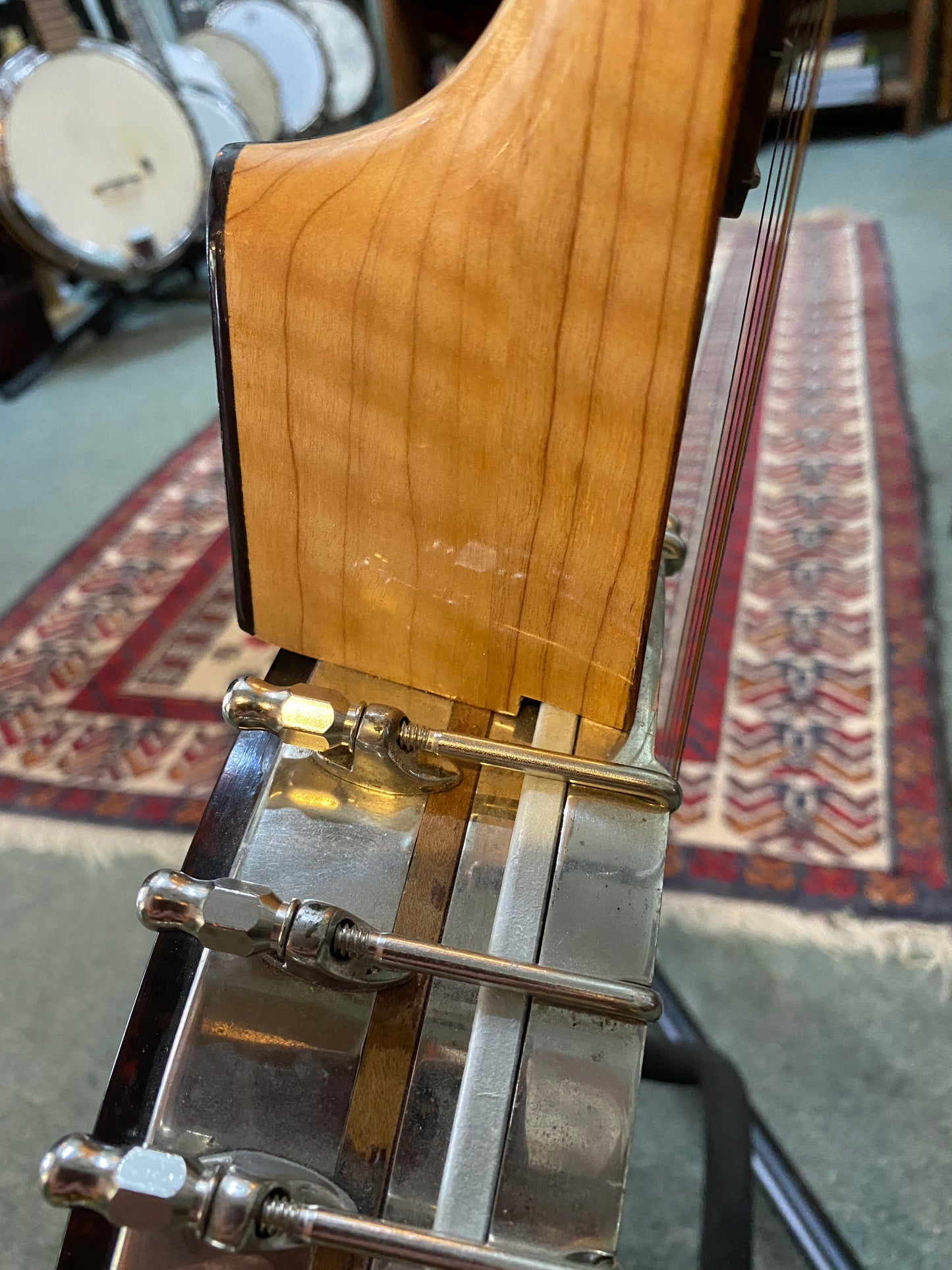 1920s Vega Tubaphone long neck conversion 5 string banjo