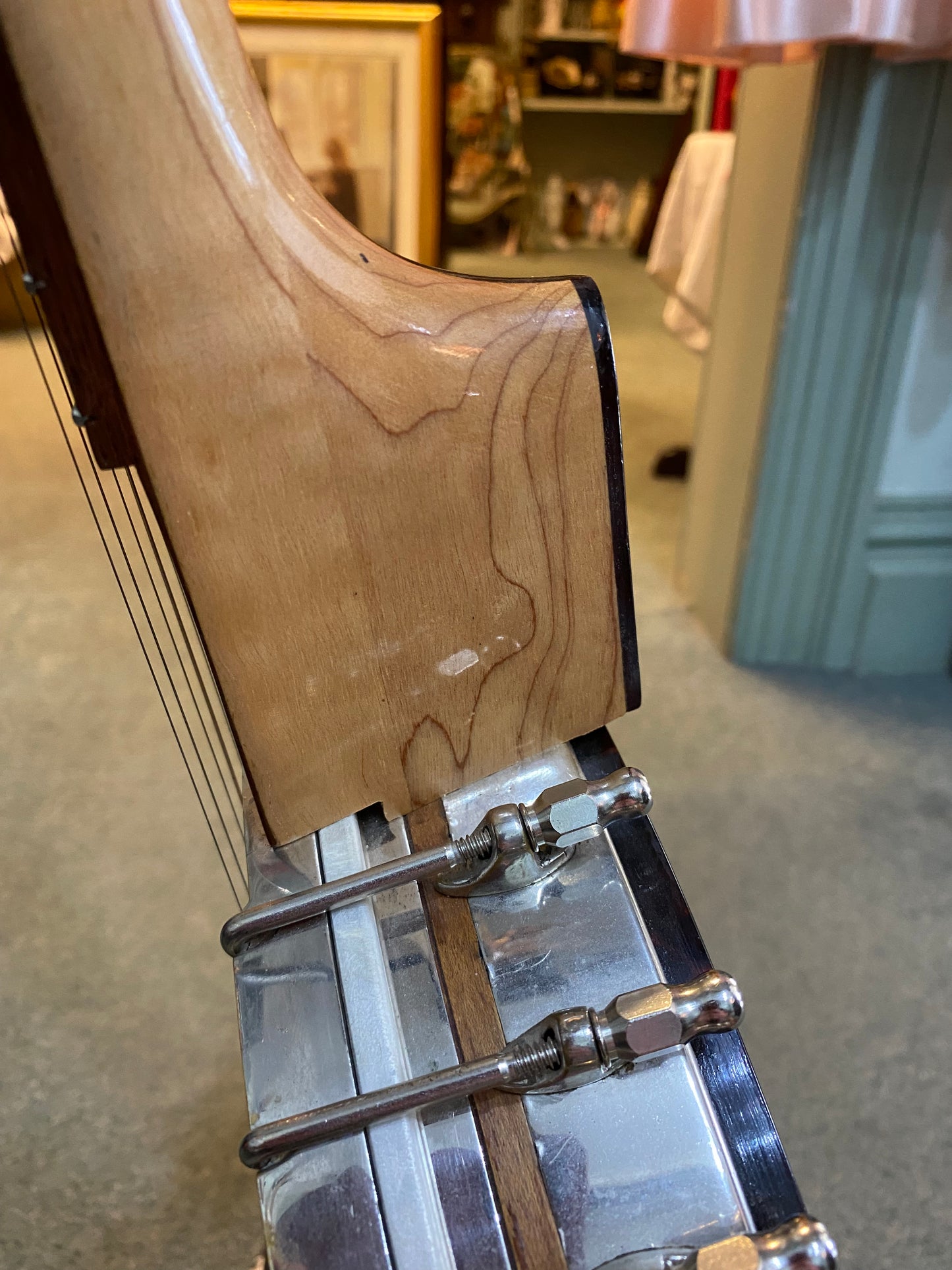 1920s Vega Tubaphone long neck conversion 5 string banjo