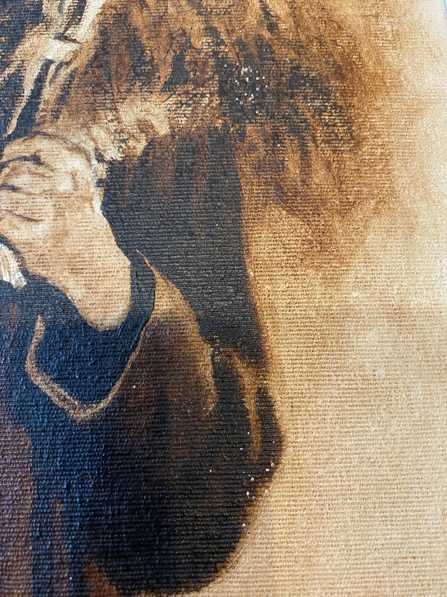 The Mardale Shepherd original oil on board