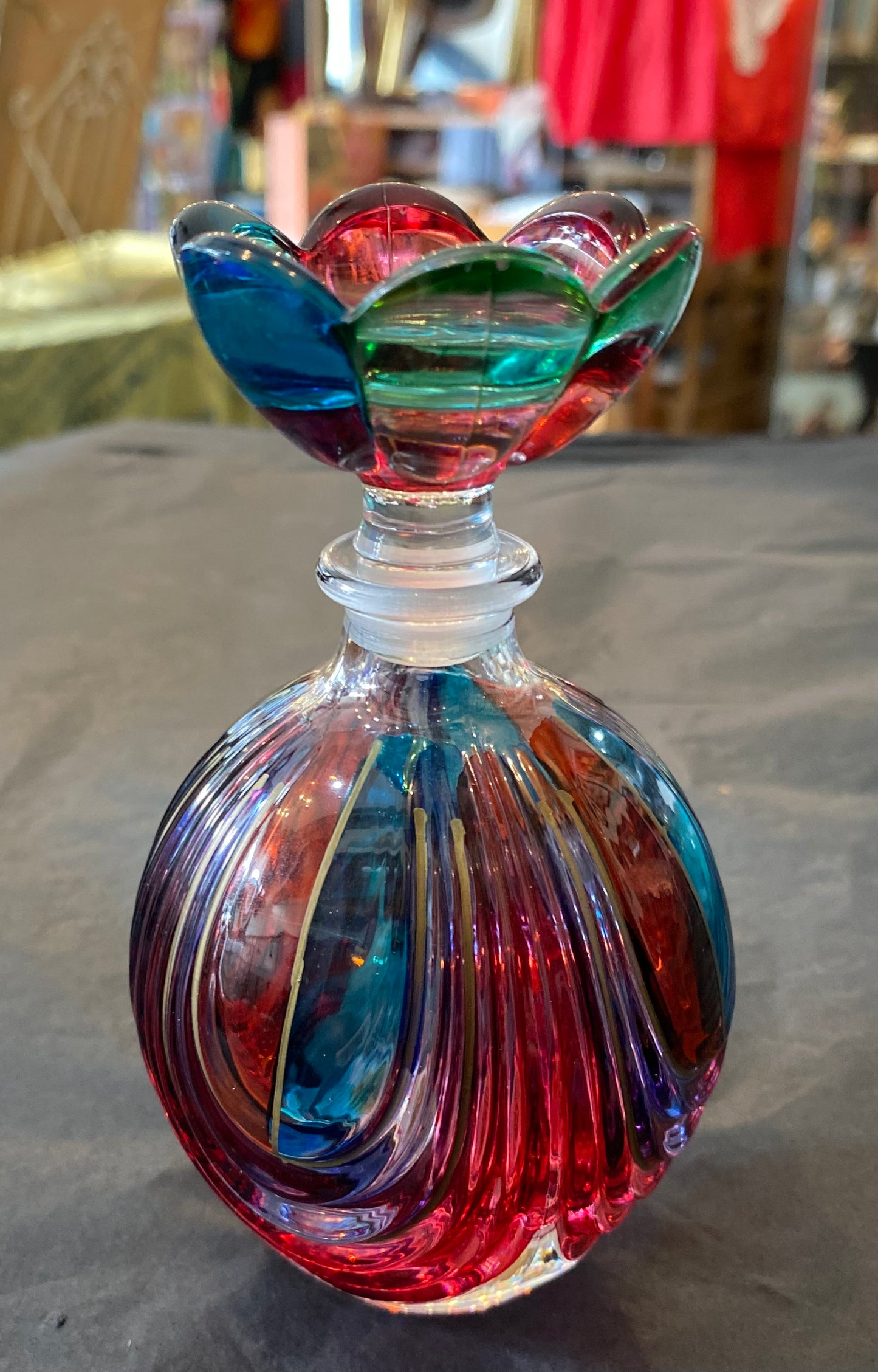 Mid-century Murano perfume bottle
