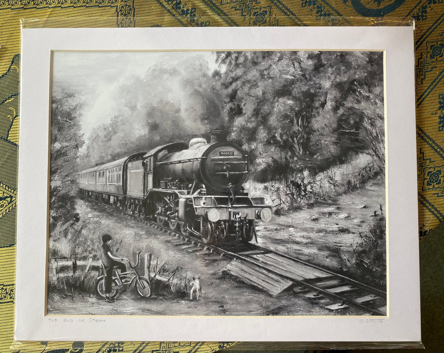 The end of steam - medium size print by Gary Smith