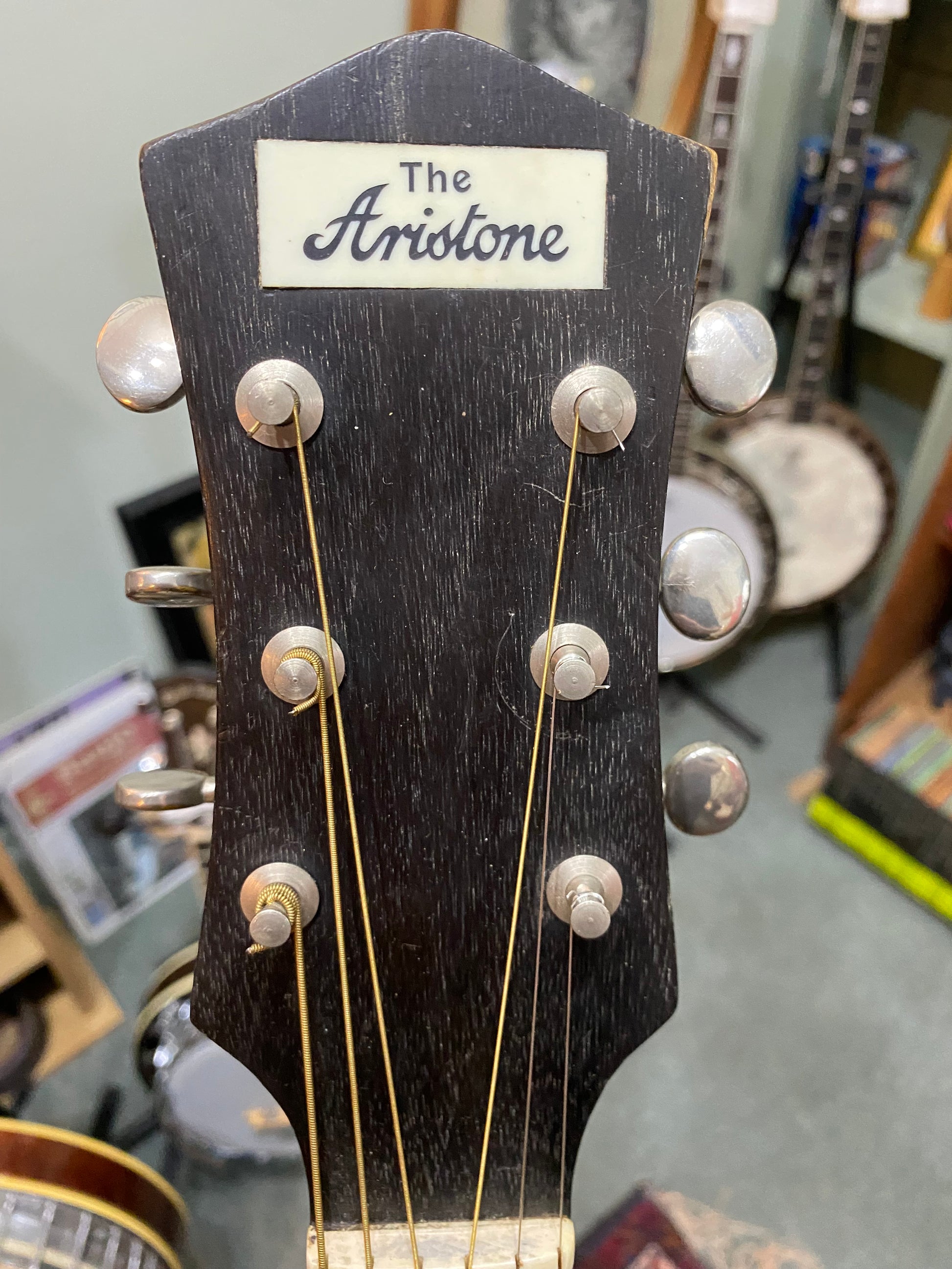 J. G. Abbott “The Aristone” Archtop Guitar, London, c.1929 – Serial No. 174