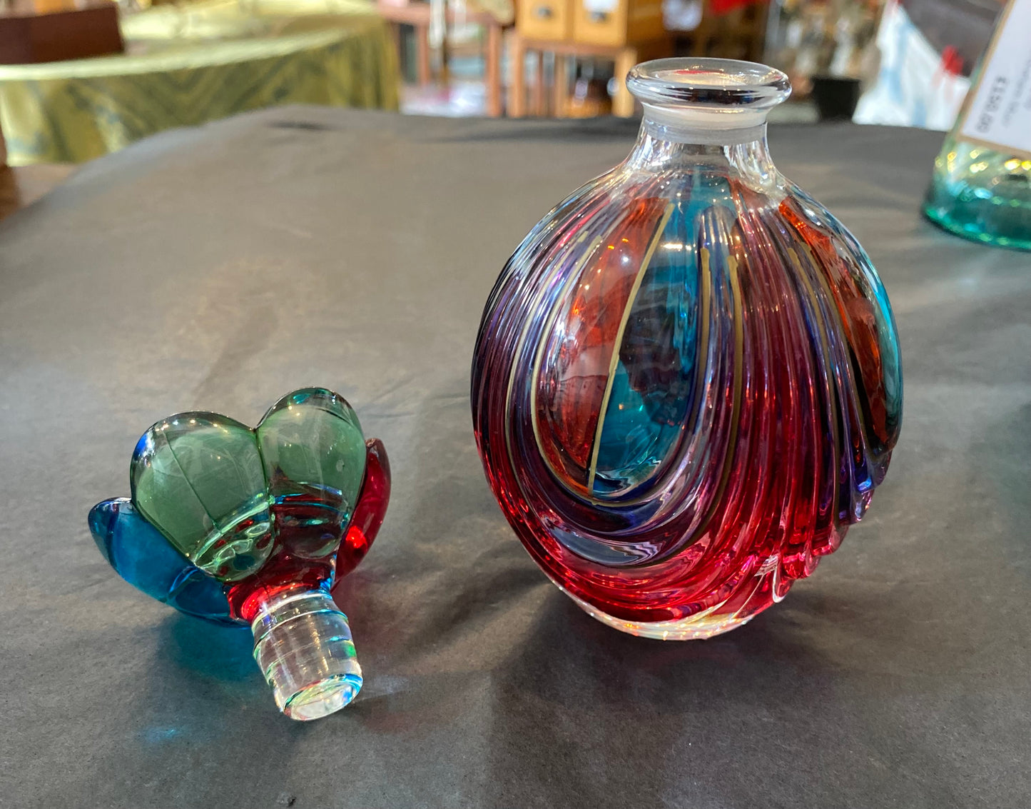 Mid-century Murano perfume bottle