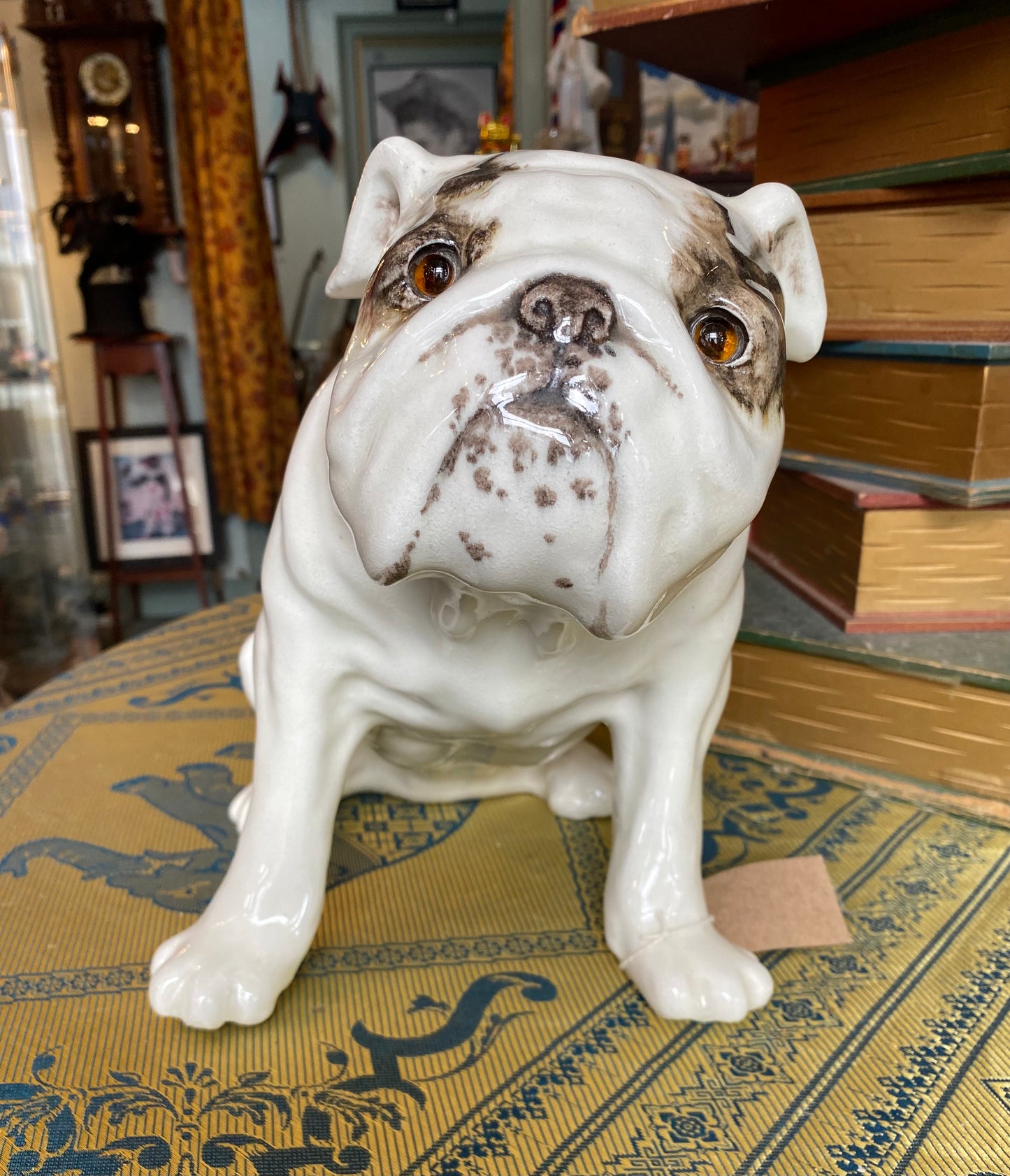 Large signed Winstanley Bulldog