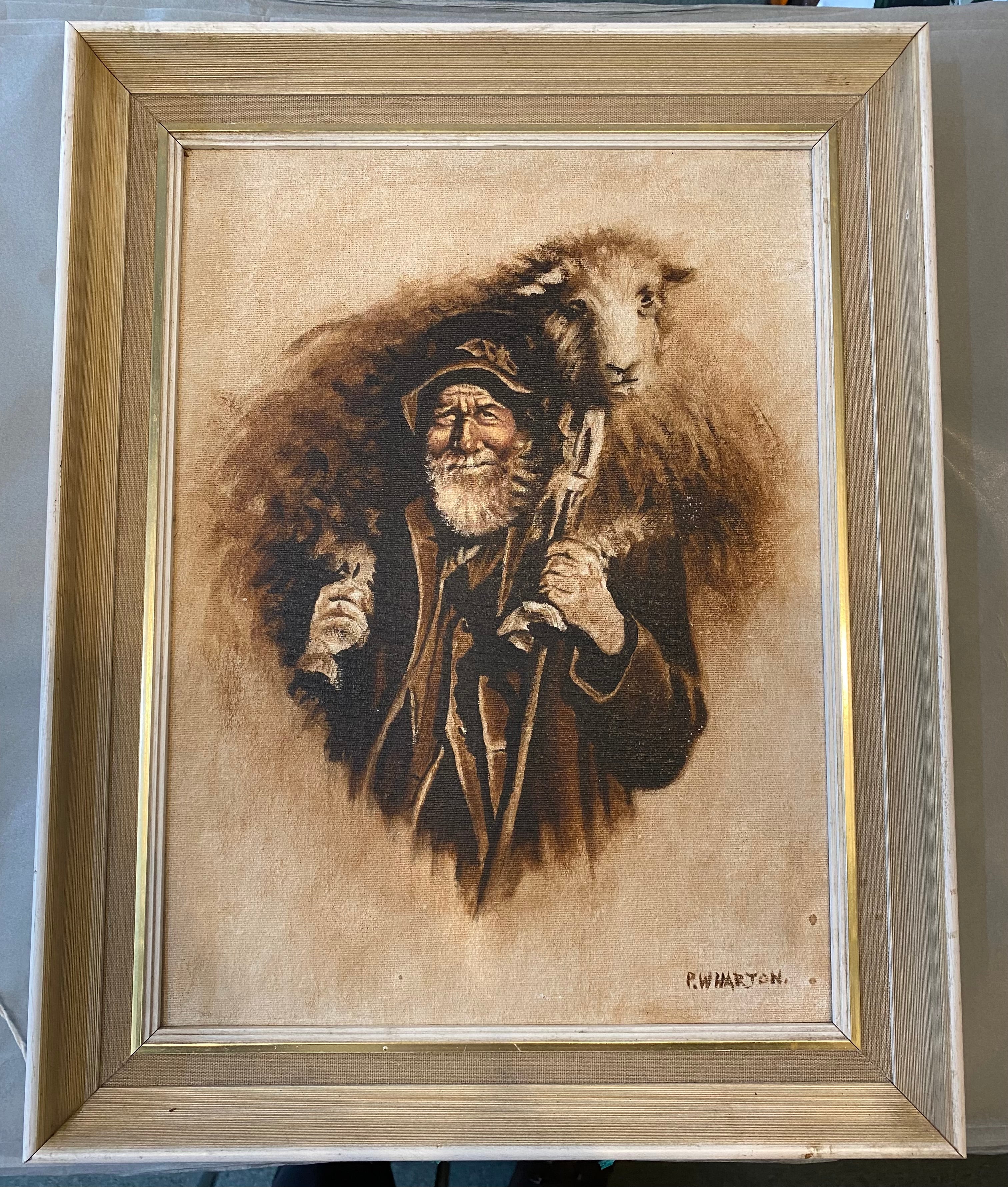 The Mardale Shepherd original oil on board – The Wigtown Emporium