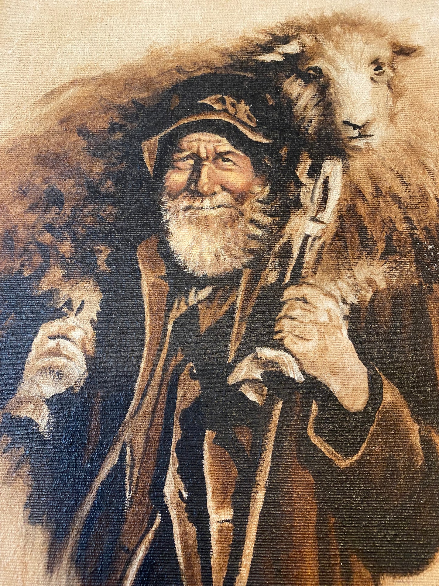 The Mardale Shepherd original oil on board