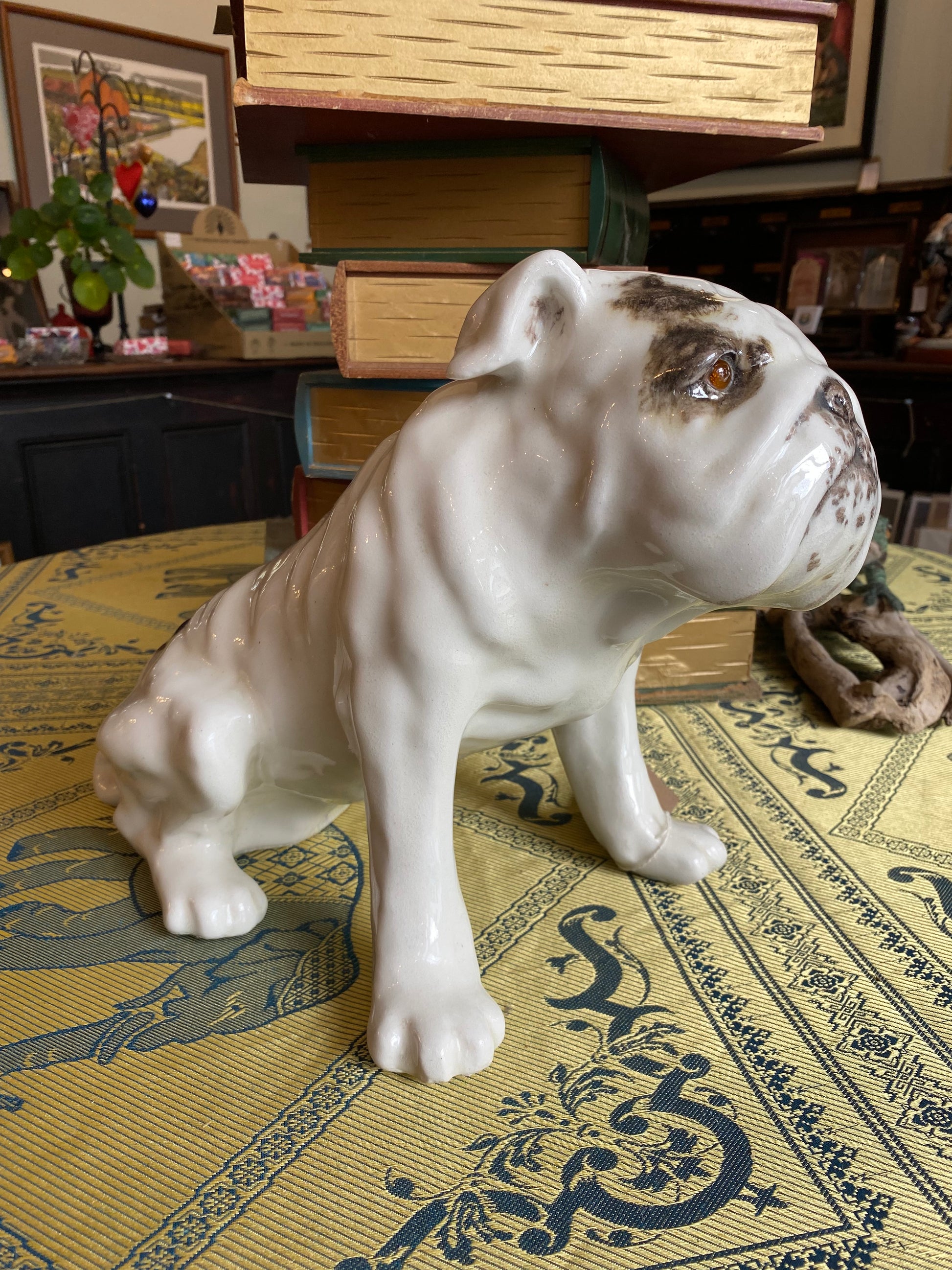 Large signed Winstanley Bulldog